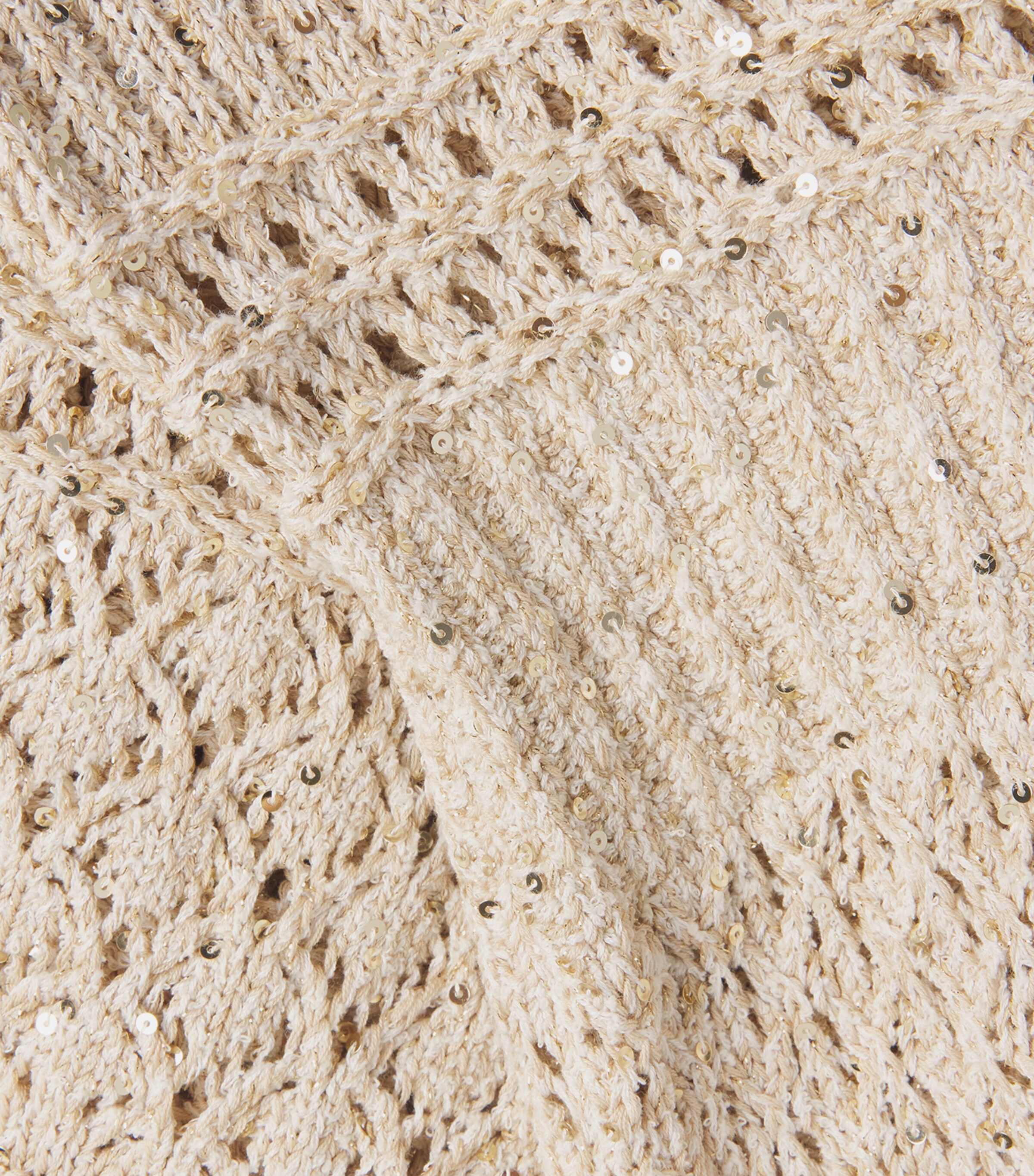 Cotton Sequinned Maxi Dress SABBIA Image 5