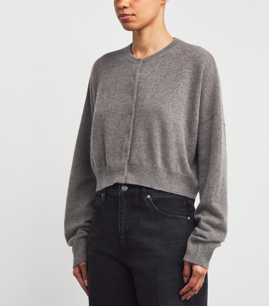 Cashmere Cropped Cardigan DOE Image 3