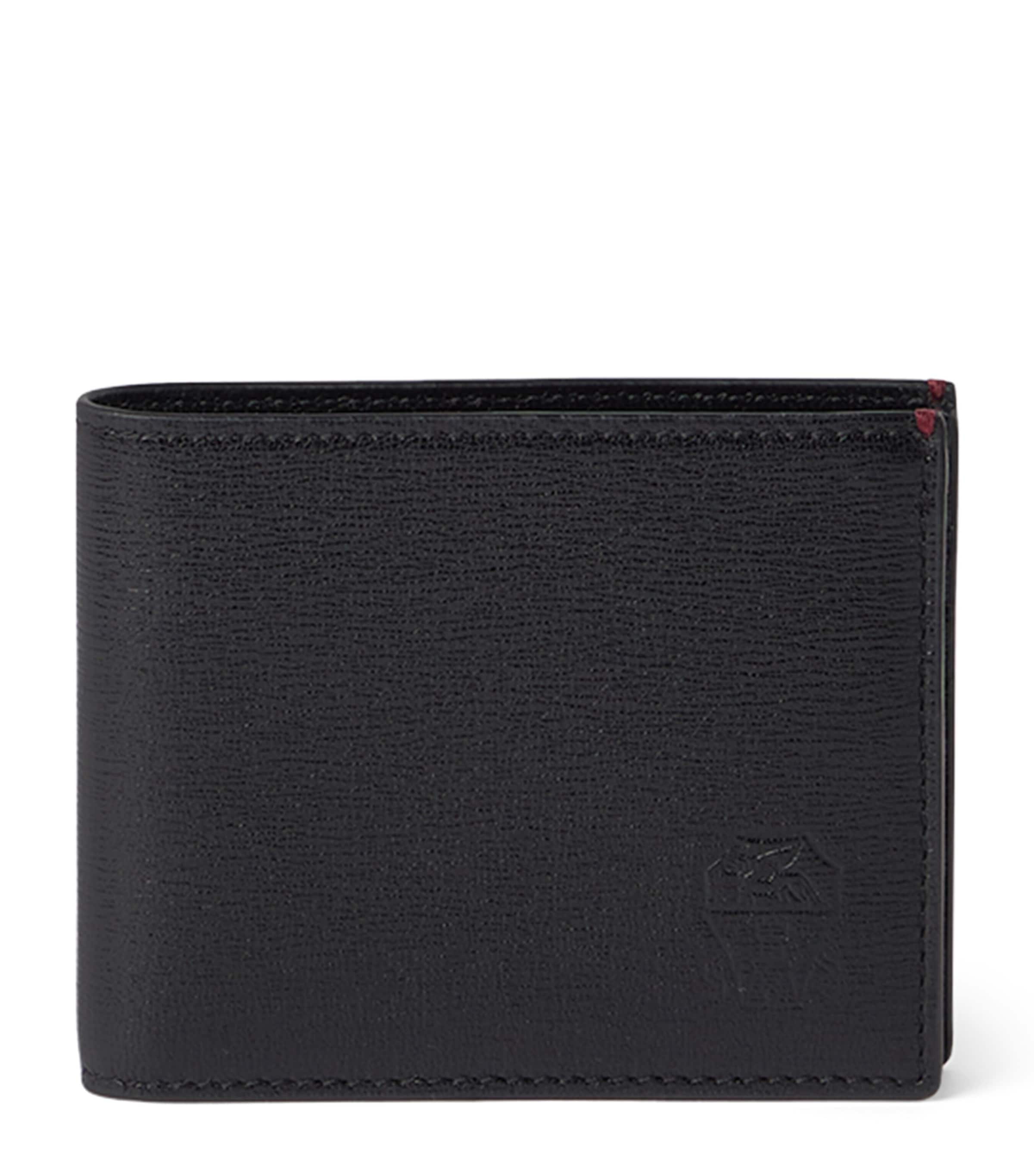 Brunello Cucinelli Leather Capretta Wallet In Black