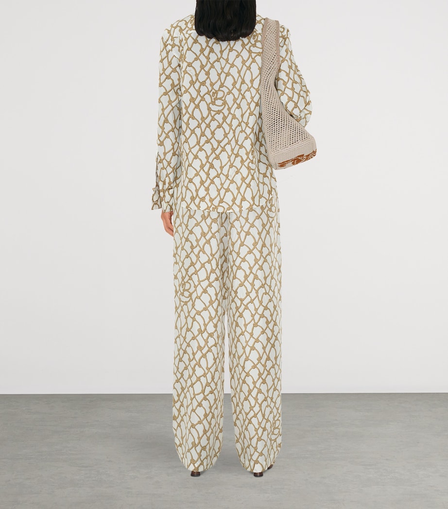 Silk Knot Shirt THATCH IP PATTERN Image 3