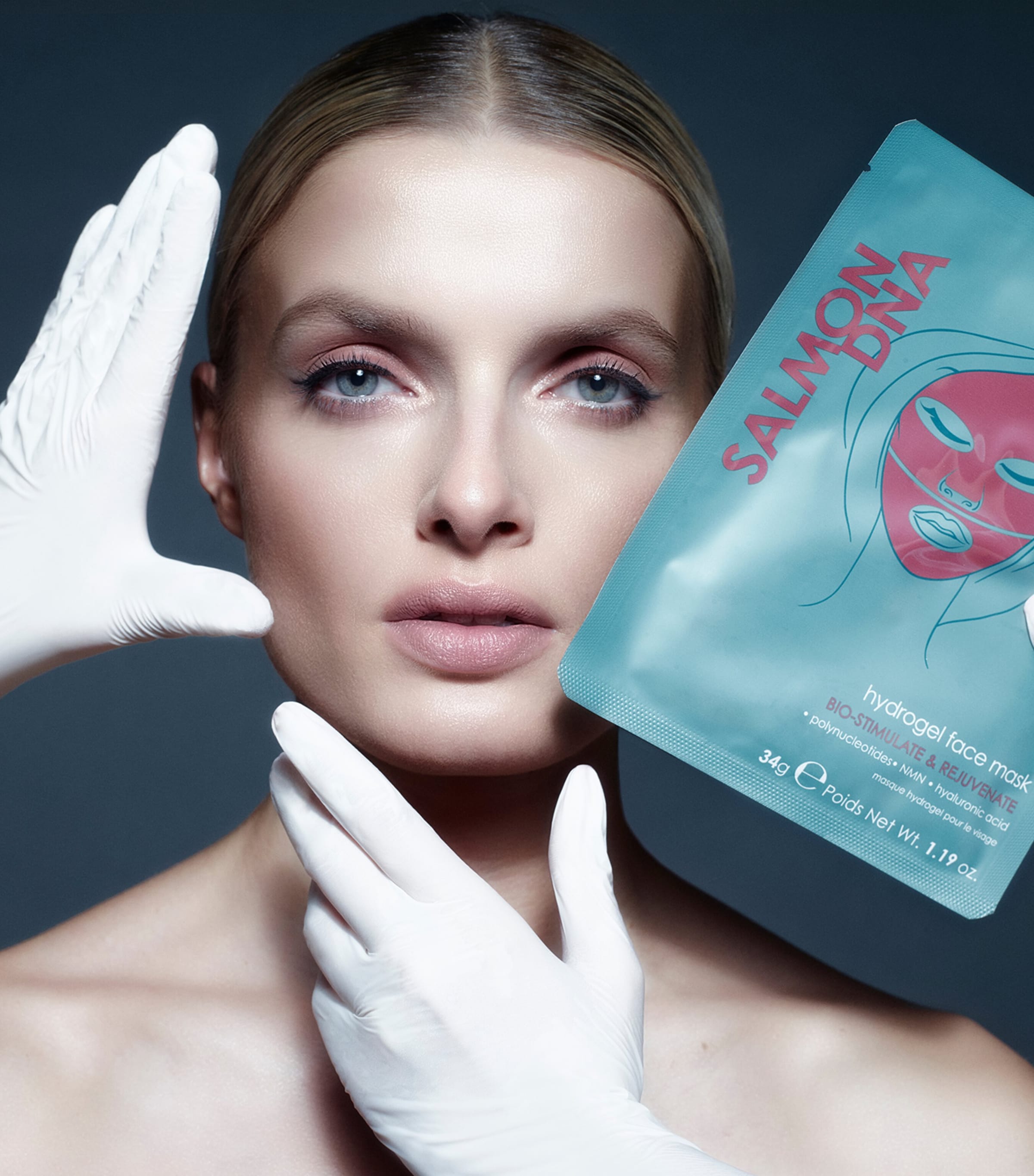 Rodial Salmon DNA Hydrogel Face Mask (Pack of 4) Image 4