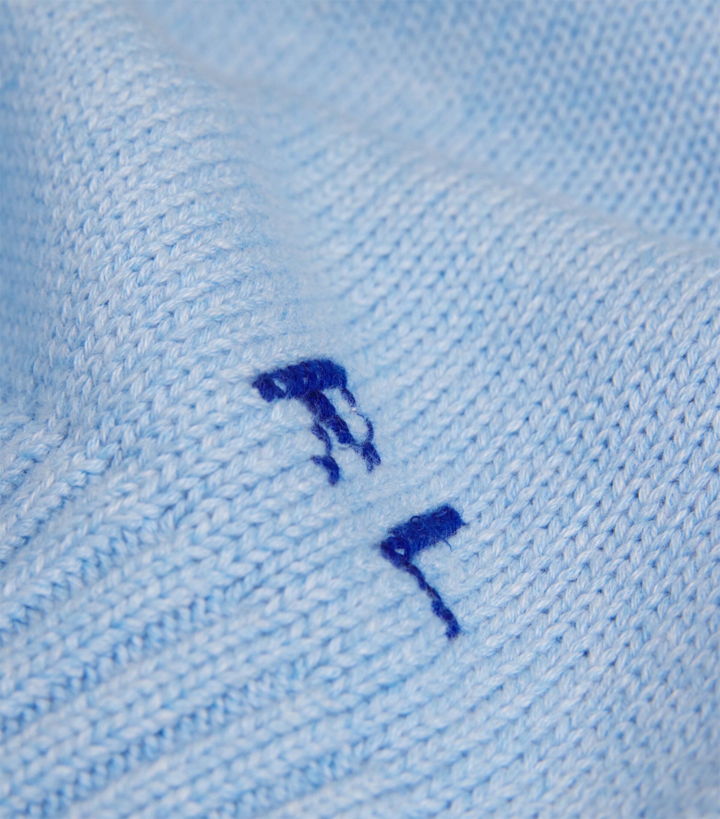 Polo Ralph Lauren Mens Cotton Polo Bear Sweater Blue Image 3