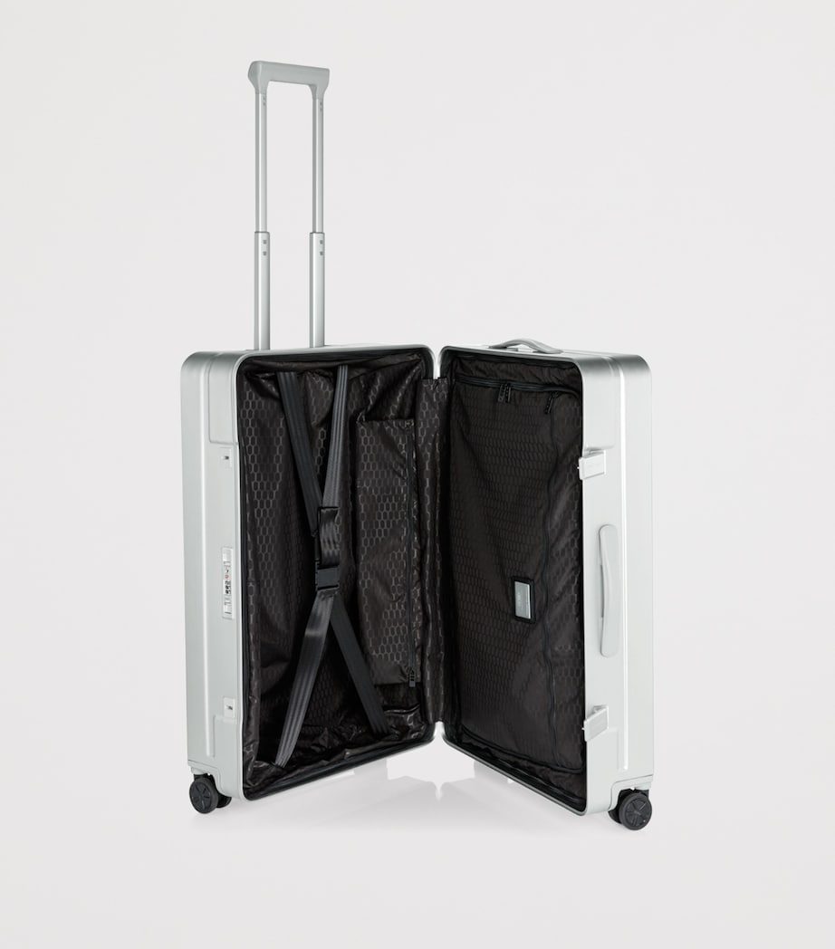 Roadster Aluminium Trolley L Suitcase (78cm) SILVER 021 Image 2