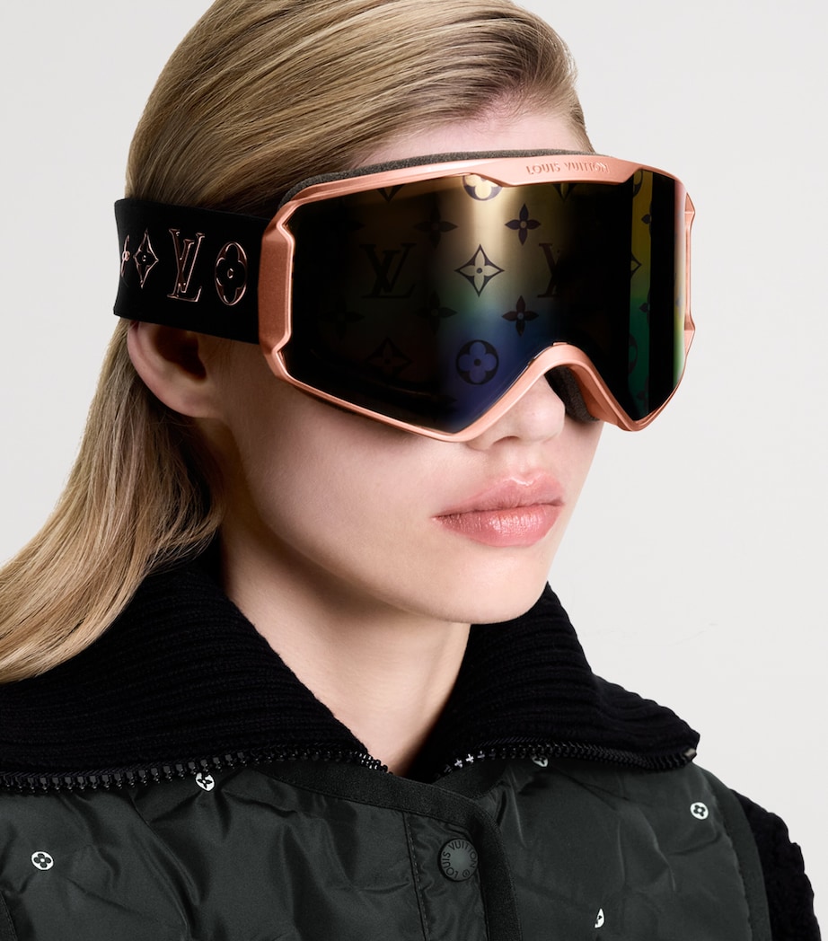 LV Snow Gradient Ski Mask COPPER Image 6