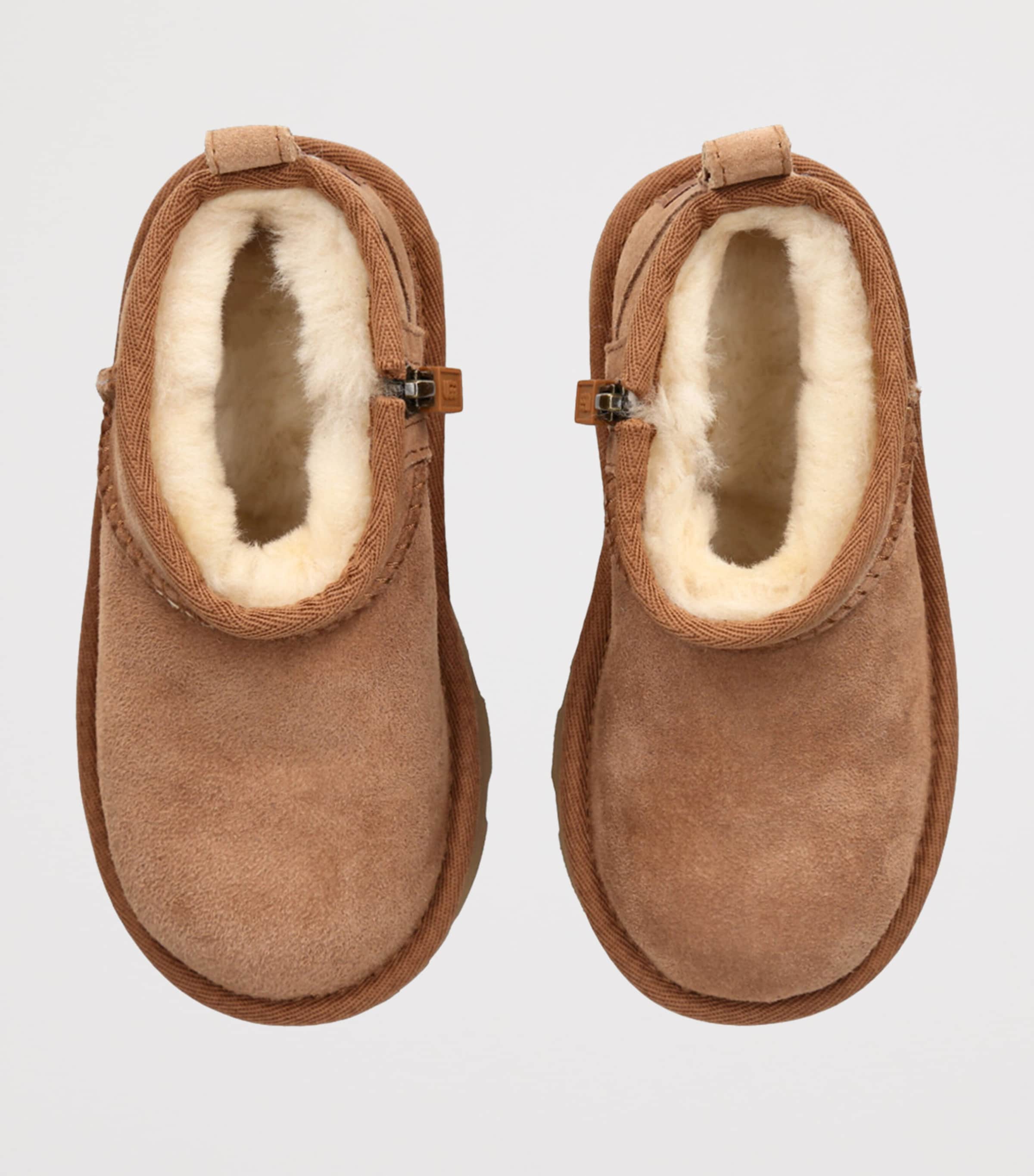 Leather Classic Ultra Mini Boots BROWN Image 4