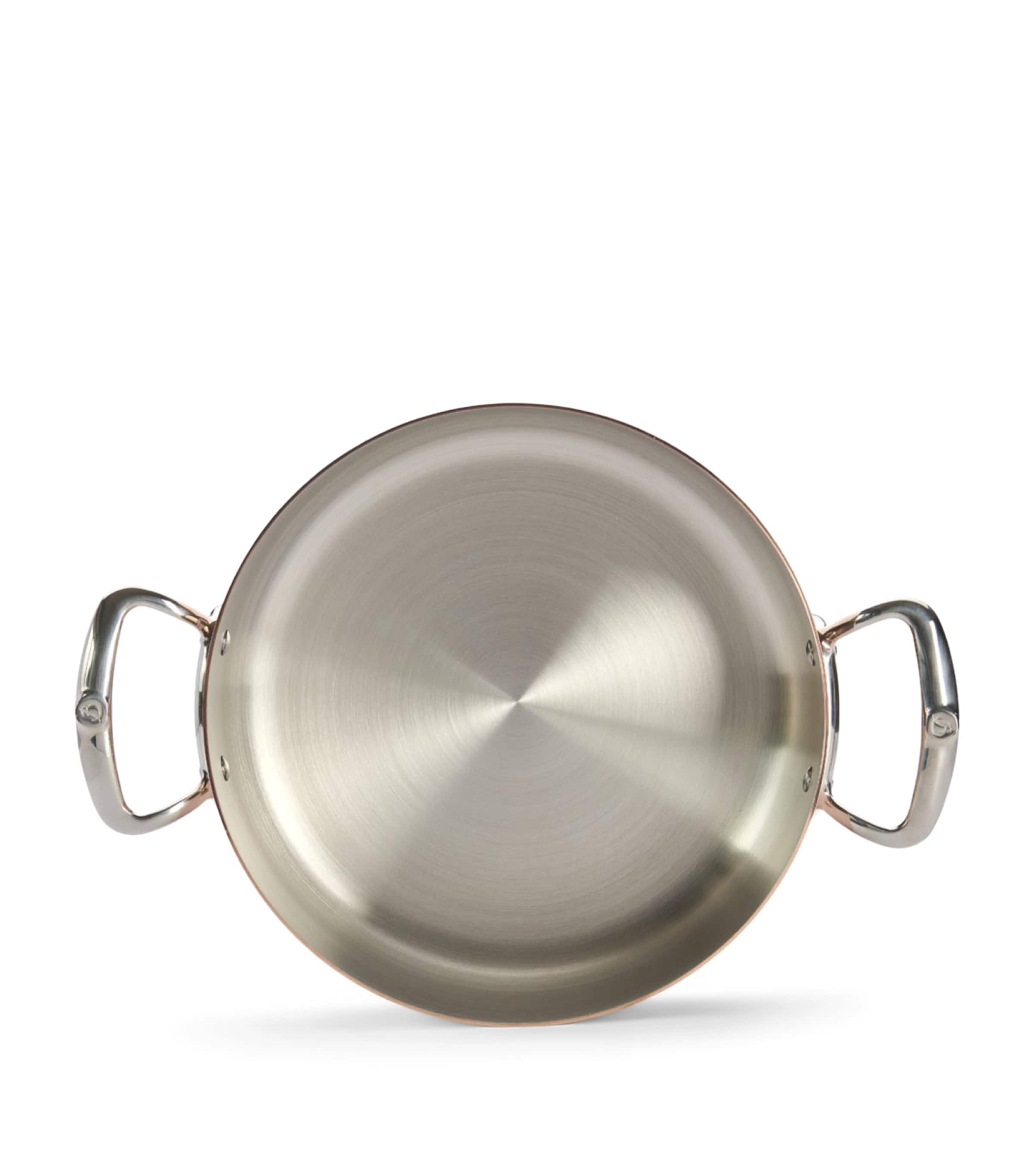 De Buyer Copper Prima Matera Sauté Pan and Lid (28cm) Copper Image 4