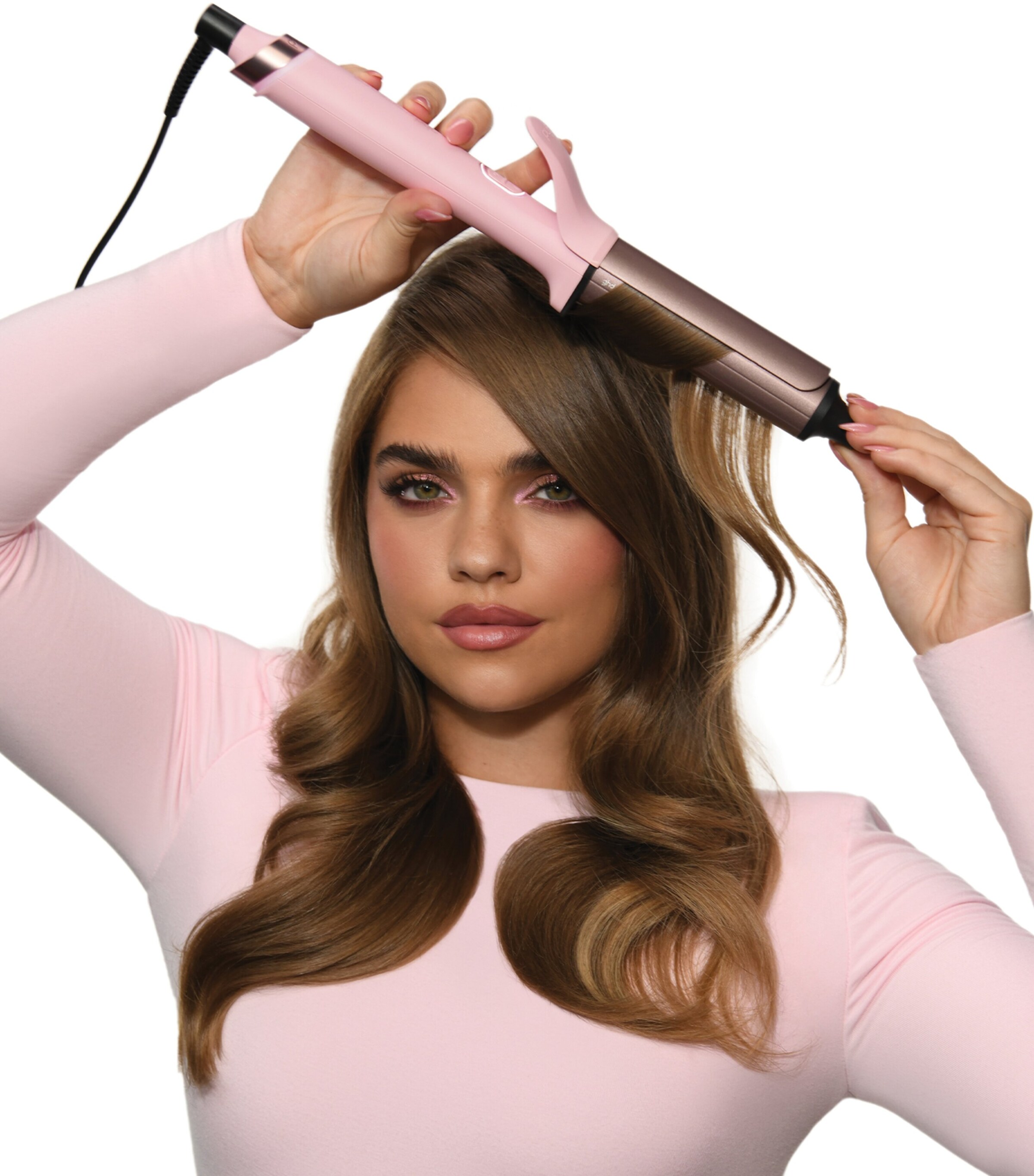 ghd Pink Collection Chronos Curve Grand Tong Pink Image 4