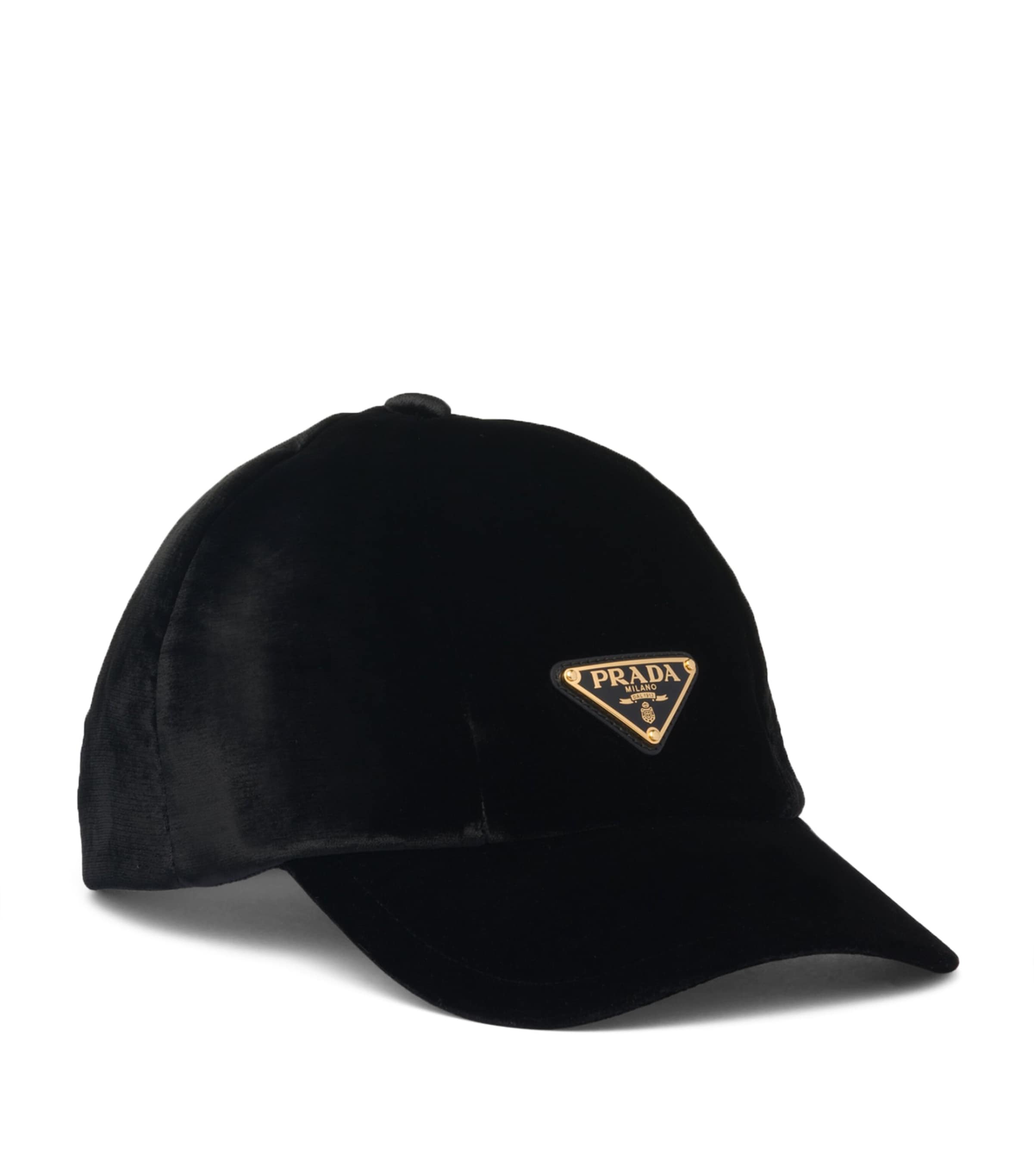 Prada Velvet Baseball Cap Harrods UK