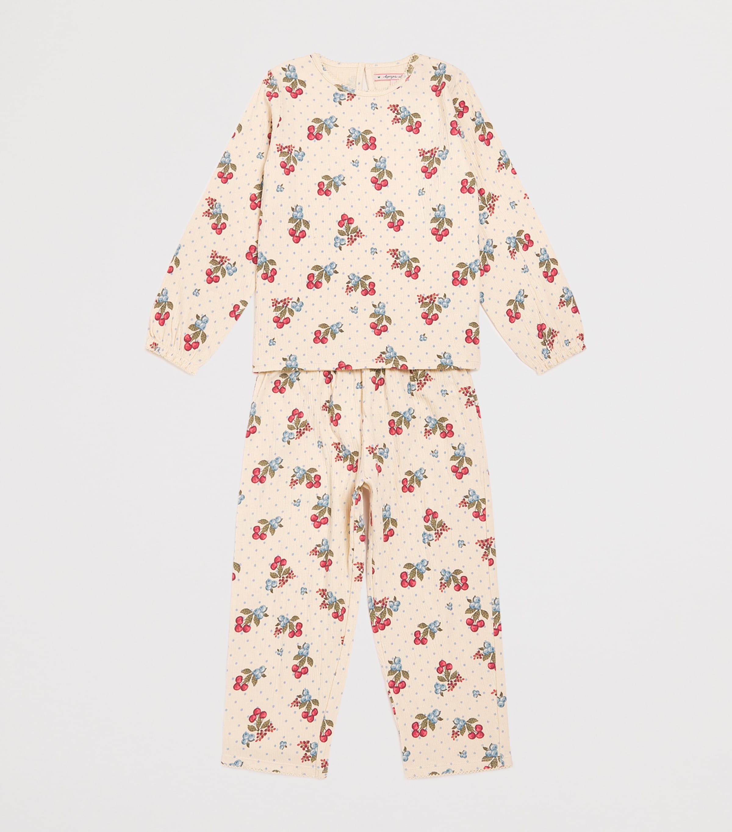 Organic Cotton-Blend Chleo Blouse (9 Months- 10 Years) MARMELATTA Image 3