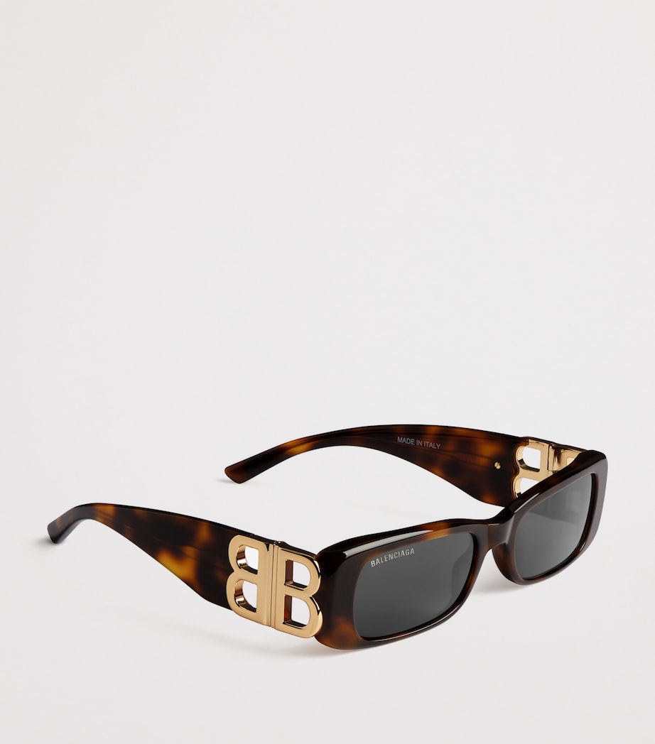 Balenciaga Dynasty Rectangle Sunglasses Image 4