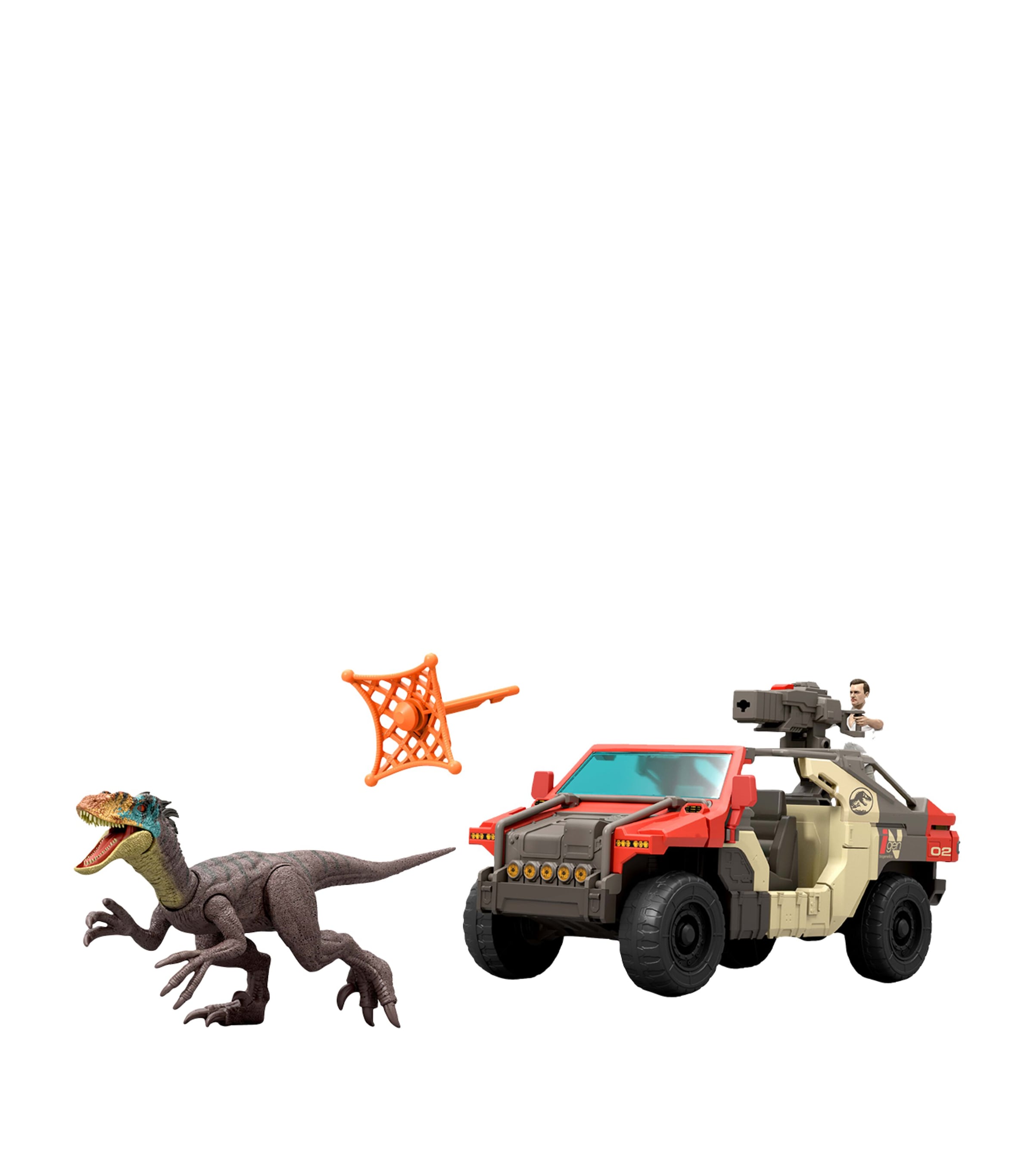 Jurassic World Launch 'N Battle Vehicle Set | Toys | Action Figures | Toy Vehicles