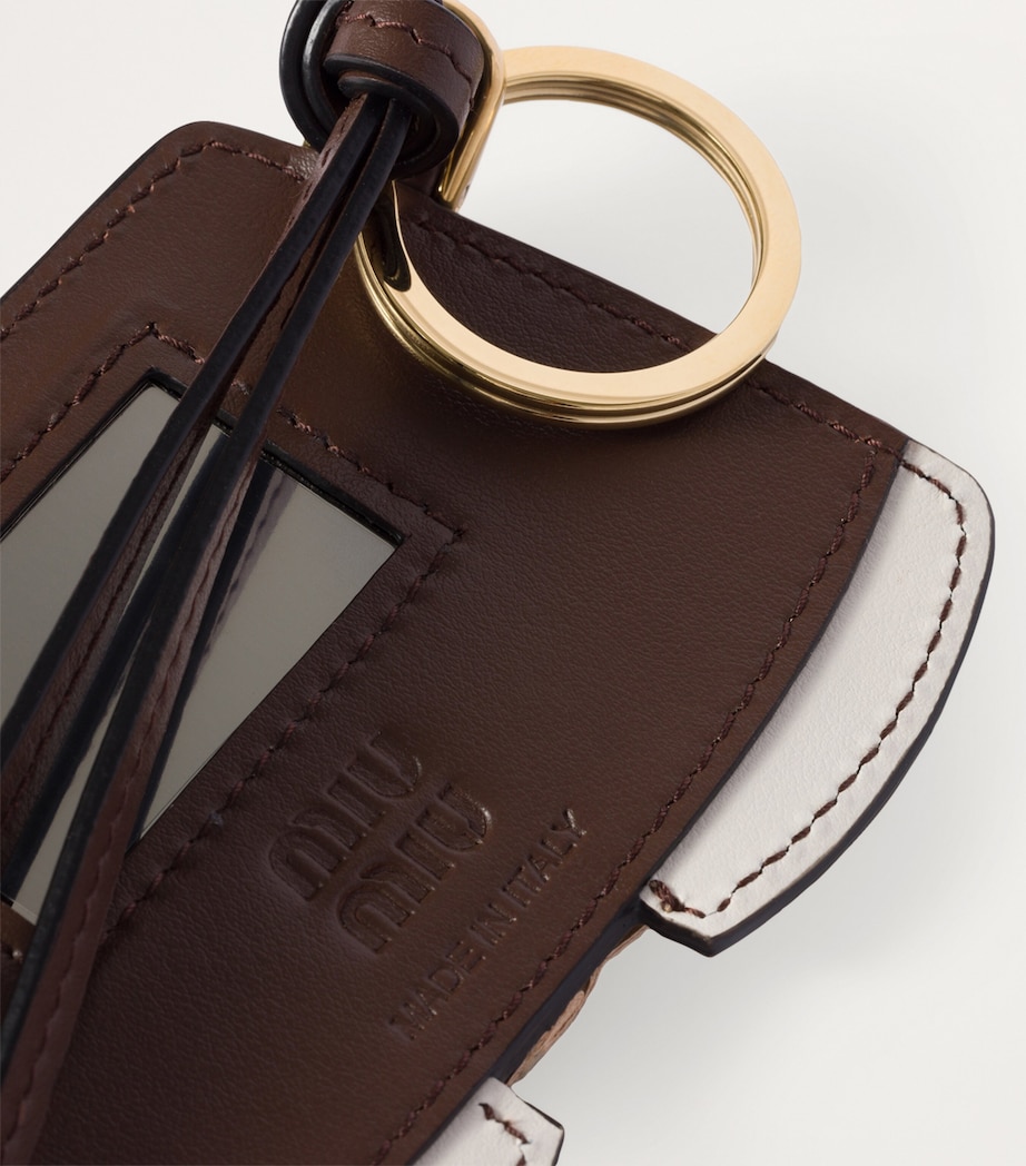 Leather Mini Skirt Keyring F0065 Image 3