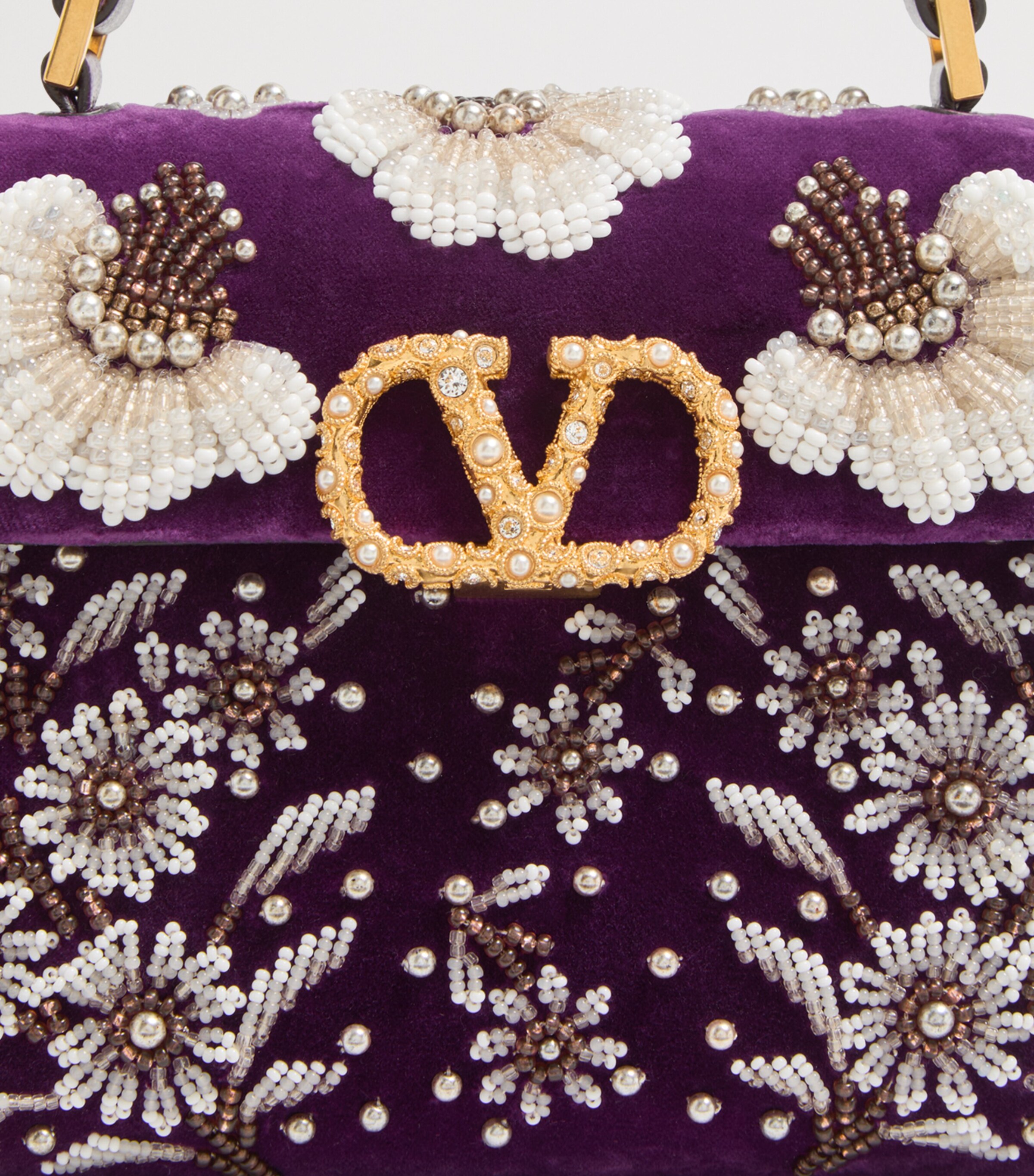 Valentino Garavani Multi Mini Embellished VSLING Top-Handle Bag
