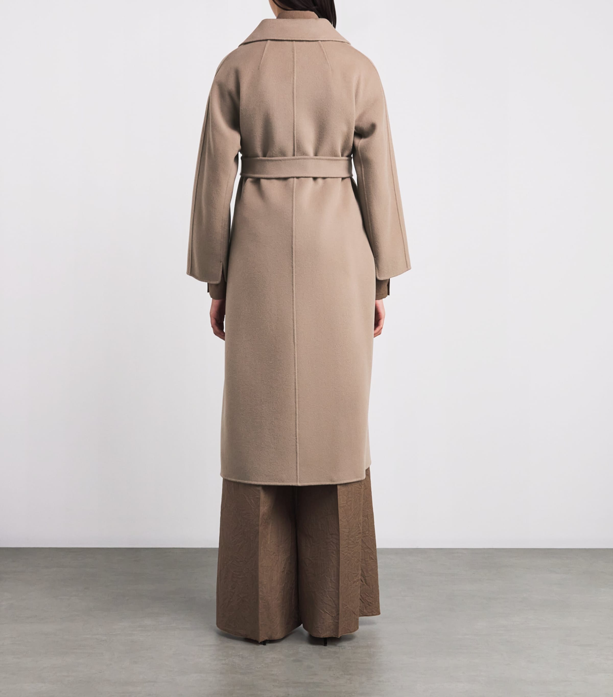 Virgin Wool Trench Coat TURTLEDOVE Image 4