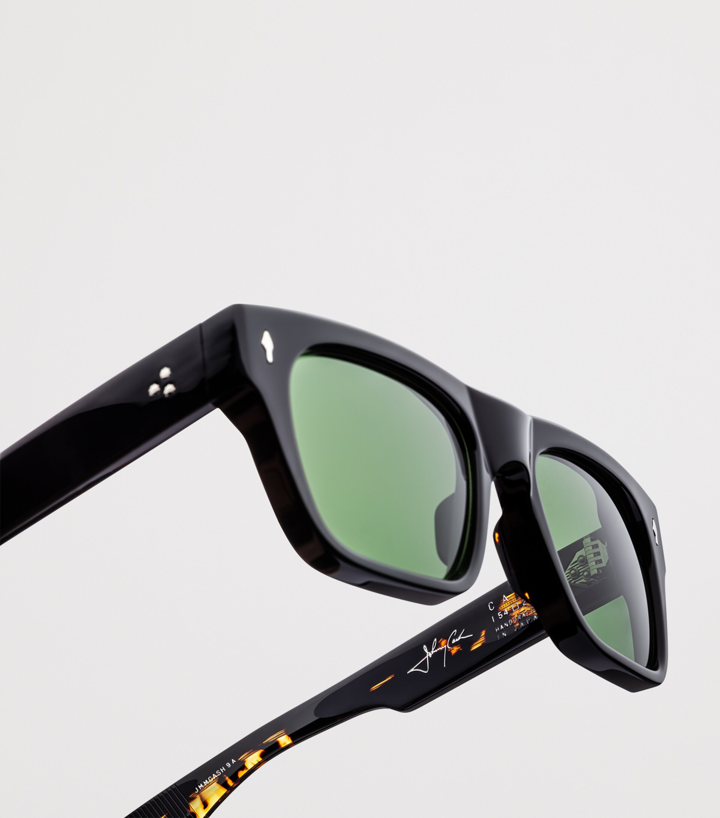 Johnny Cash Rectangular Sunglasses 9A-NOIR 9 Image 6