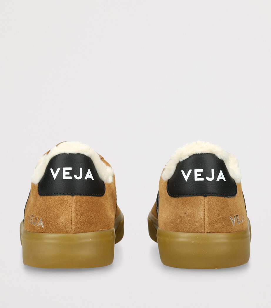 Suede Campo Winter Low-Top Sneakers CAMEL/OTH Image 2