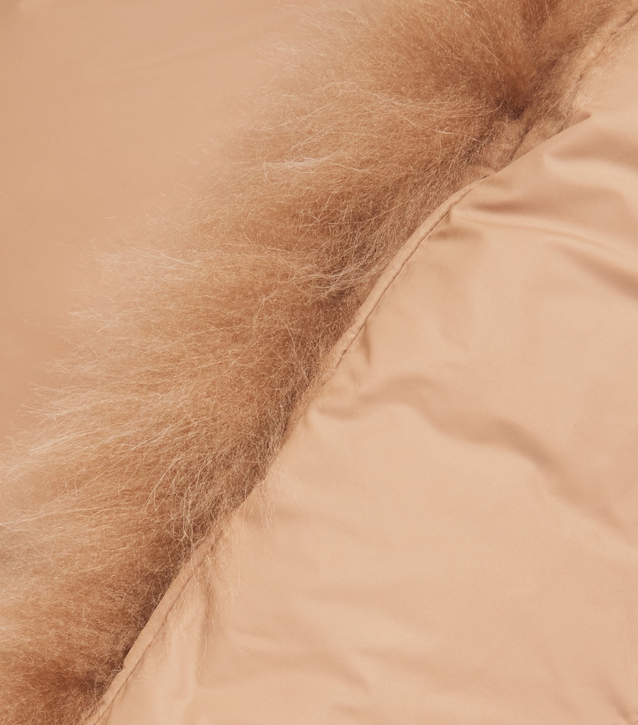 Down-Shearling Puffer Coat A2099 Image 5