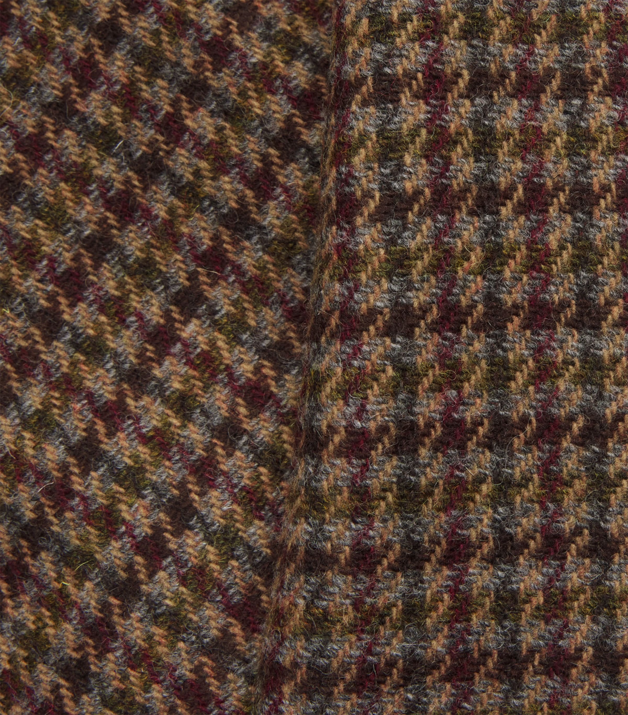 Wool-Blend A-Line Skirt WINE-COLOURED Image 5