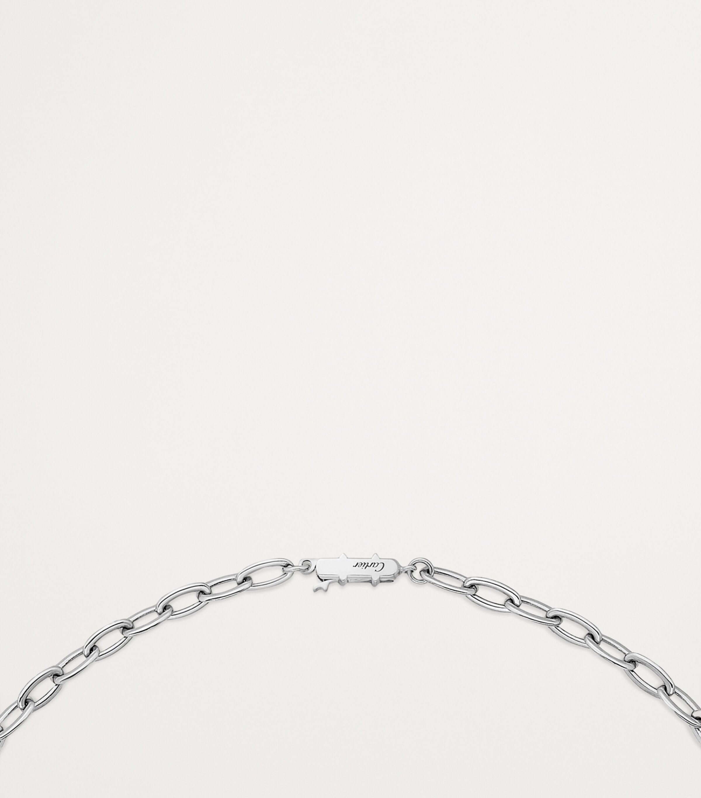 Cartier White Gold and Diamond Juste un Clou Necklace White Gold Image 4