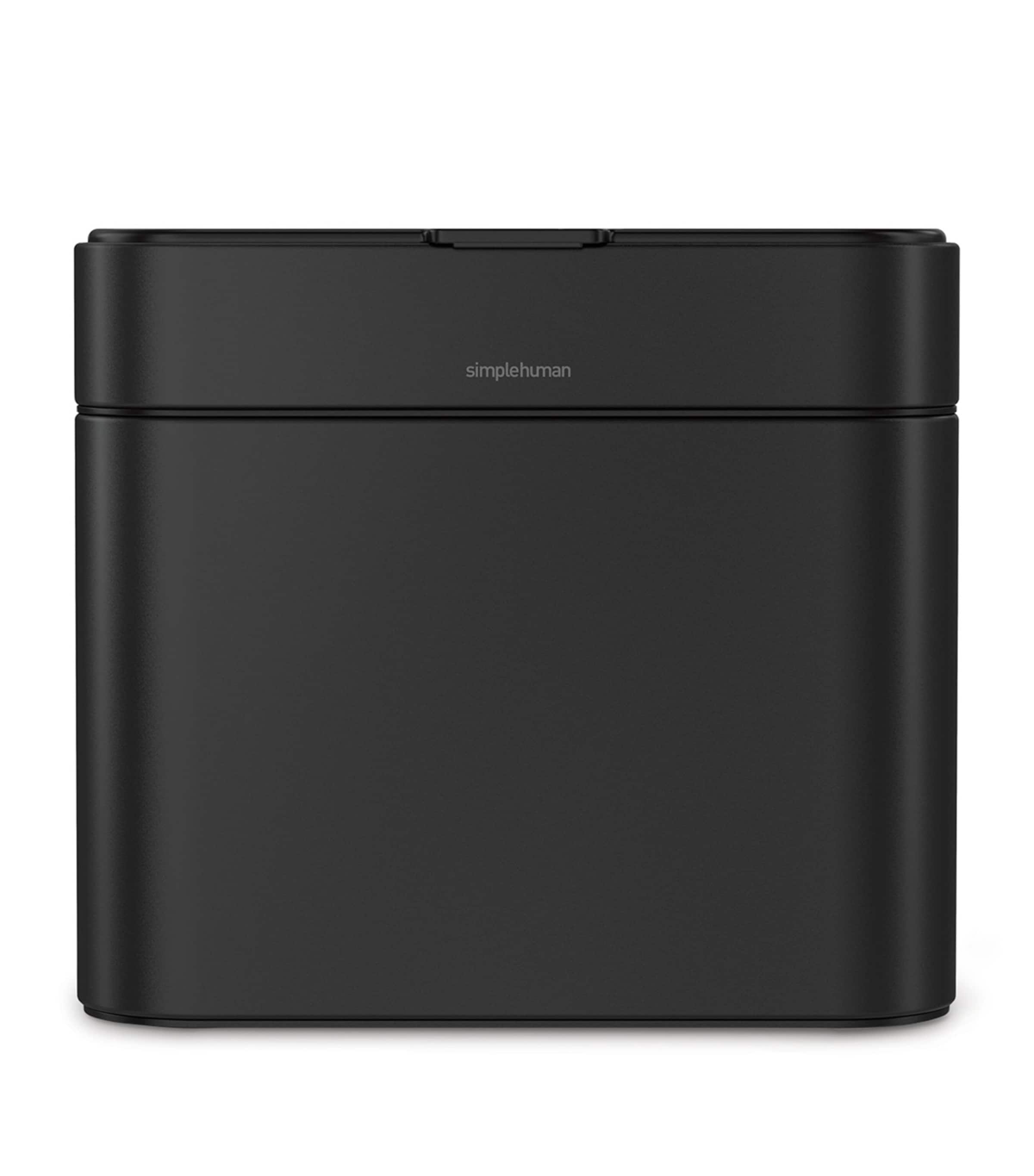 Simplehuman Stainless Steel Compost Bin In Black