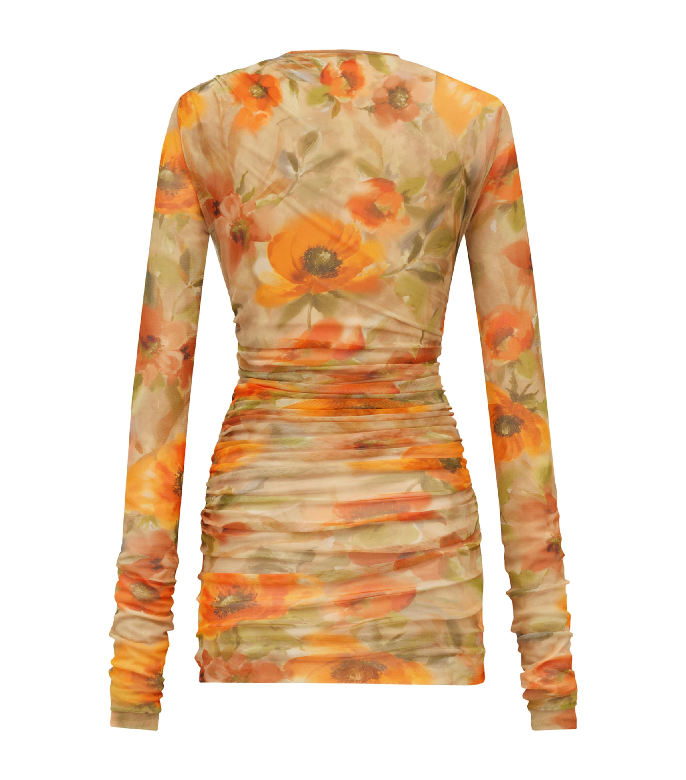 Tulle Floral Mini Dress 3430 Image 2