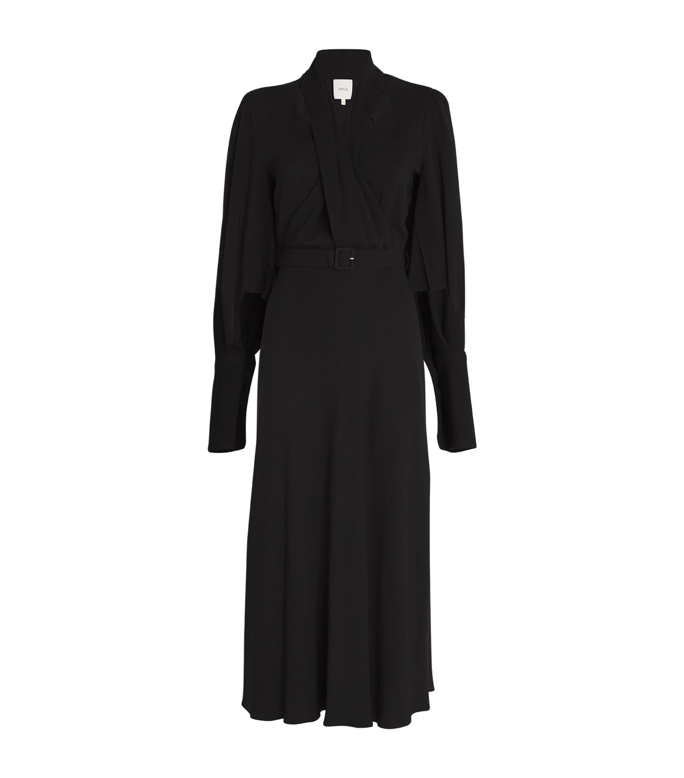Patou Long Dress In Black