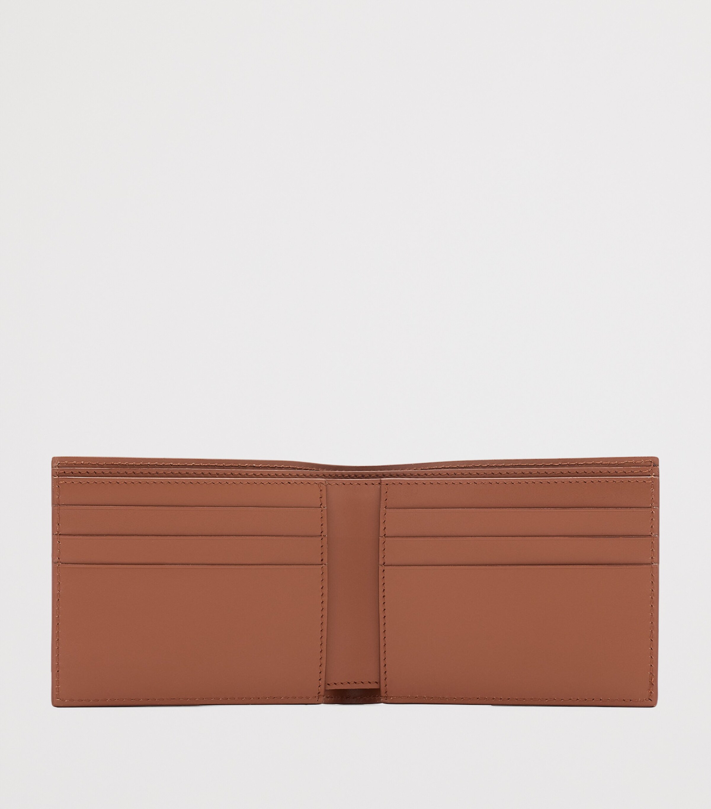 Swaine Leather Bifold Wallet Brown Image 3