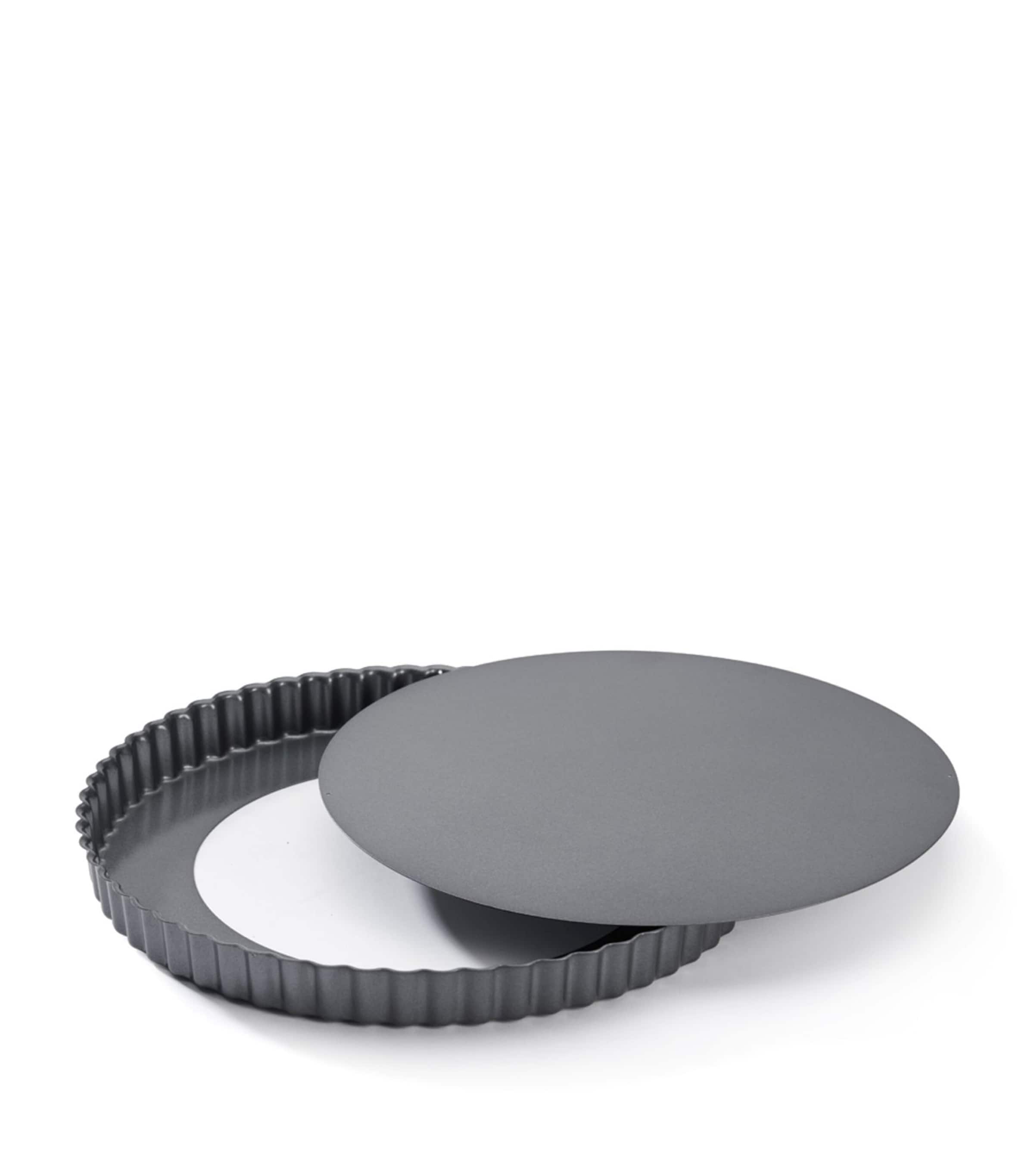 De Buyer Non-Stick Fluted Tart Mould (28cm) Grey Image 3