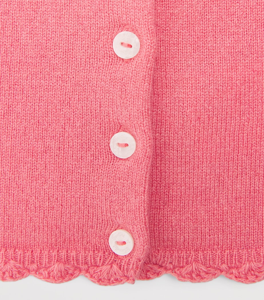 Tartine et Chocolat Peony Embroidered Cardigan (3 Months-4 Years) Image 3