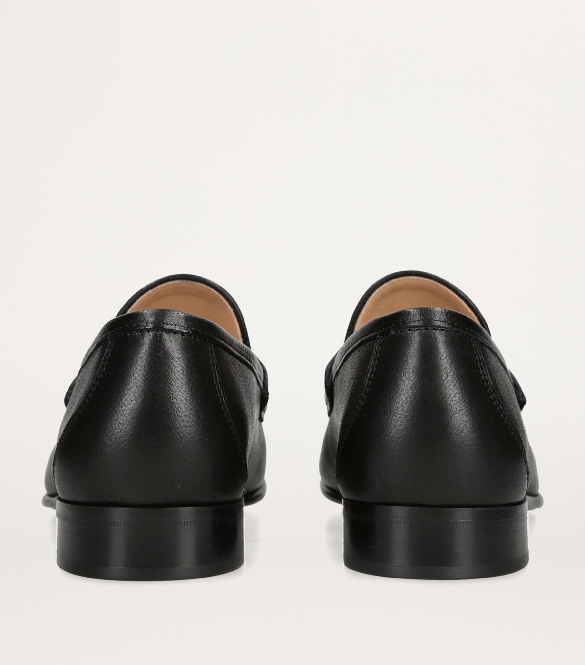 Valentino Garavani Leather VLogo Signature Loafers Black Image 2