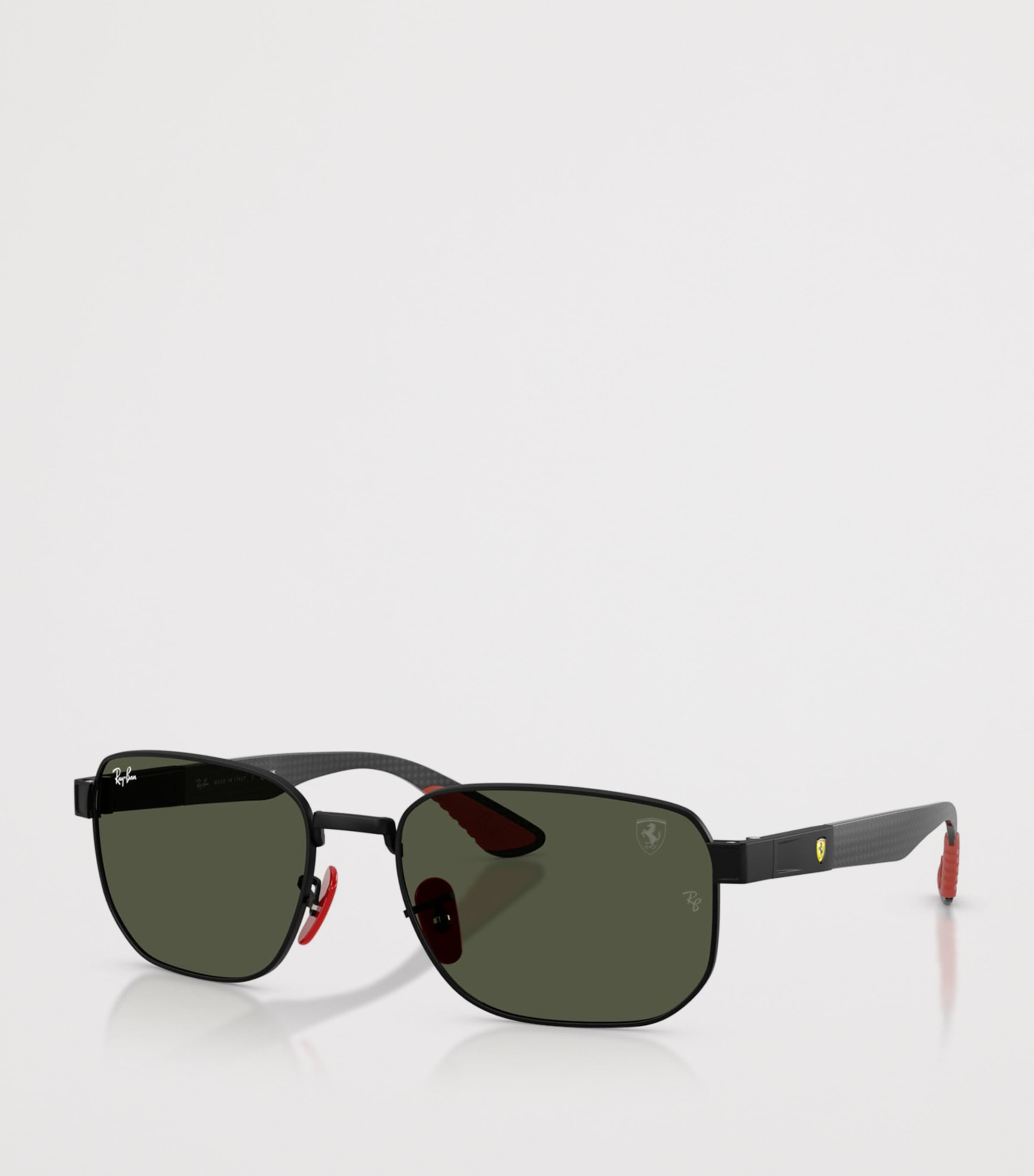 Ray-Ban Scuderia Ferrari Square Sunglasses Black Image 2