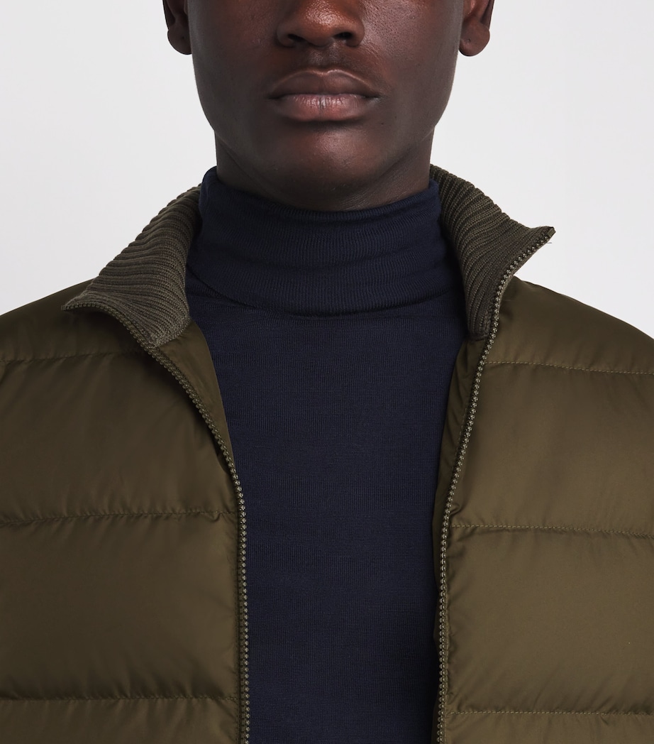 Cotton Down-Front Cardigan 824 Image 6