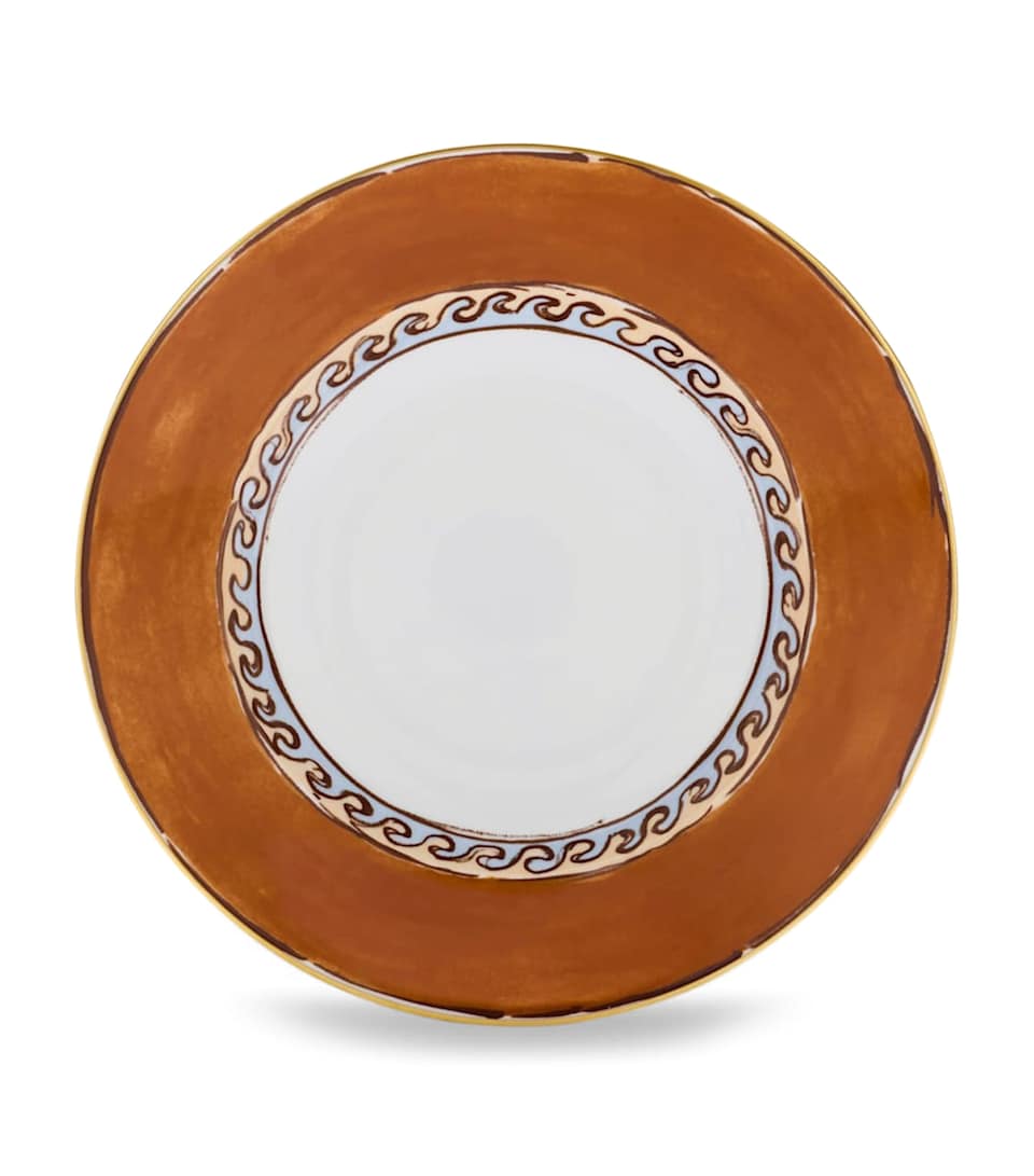 GINORI 1735 Porcelain Il Viaggio di Nettuno Soup Plate (24.5cm)