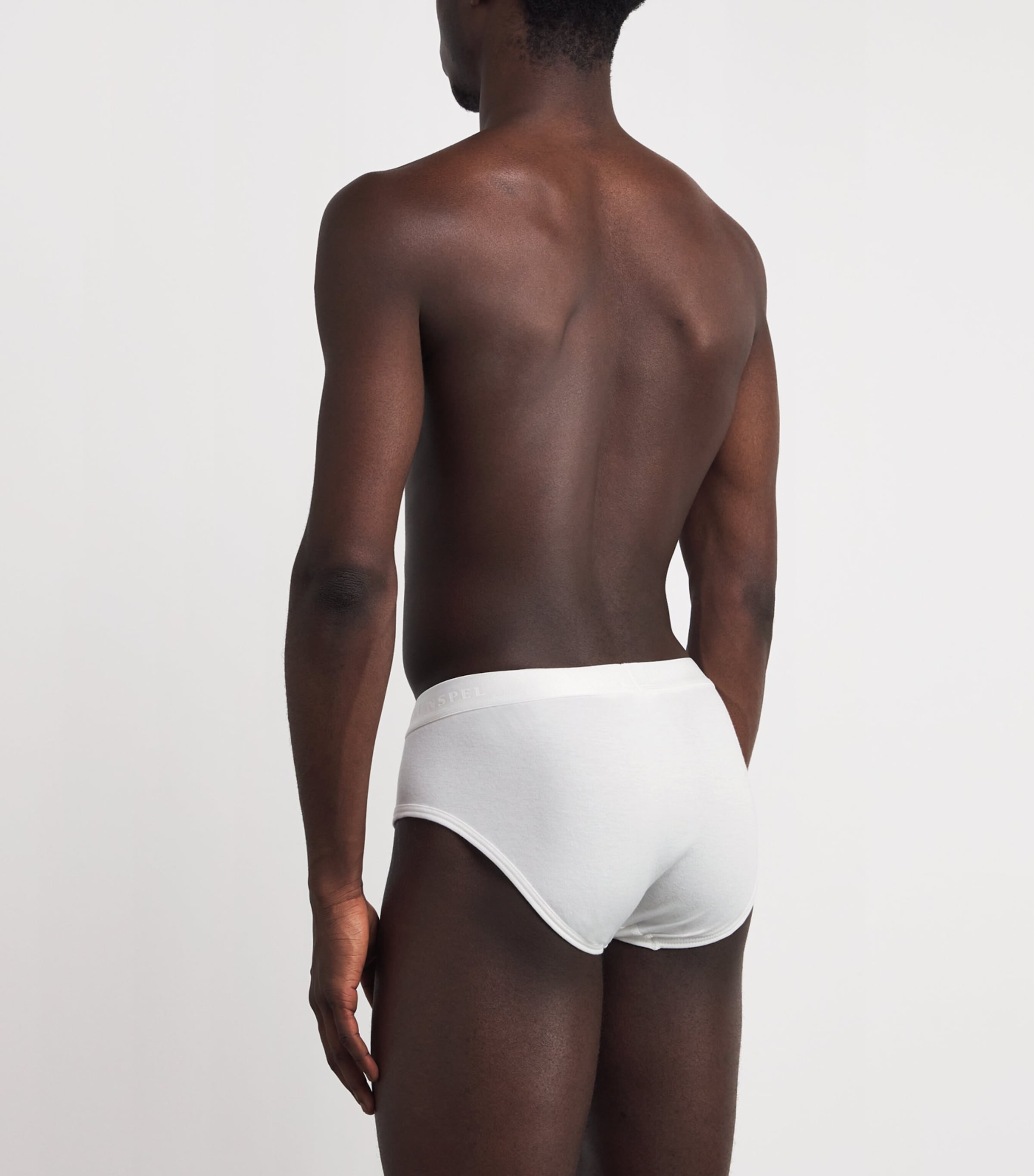 Sea Island Cotton Briefs WHITE Image 3