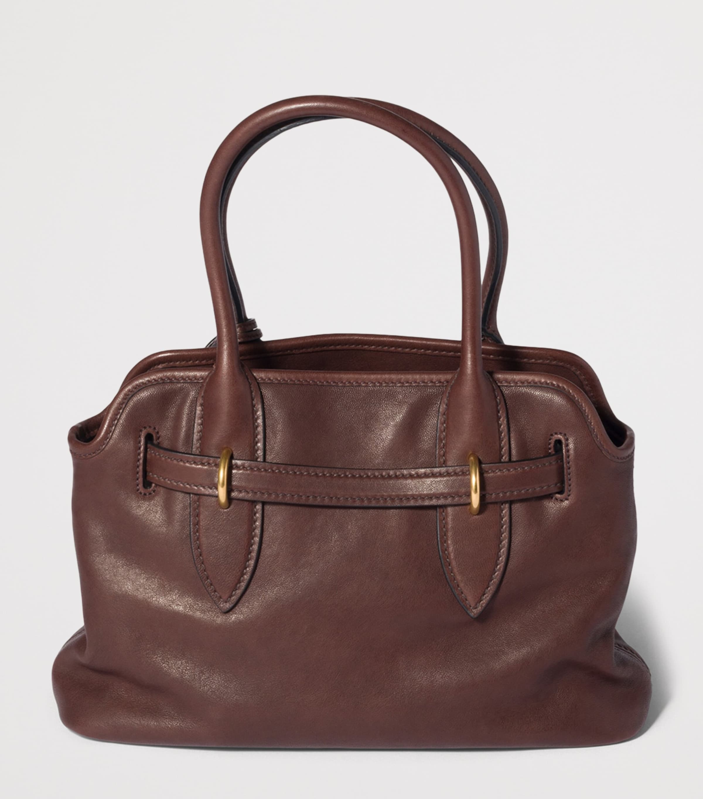 Nappa Leather Aventure Top-Handle Bag F0NBL Image 4