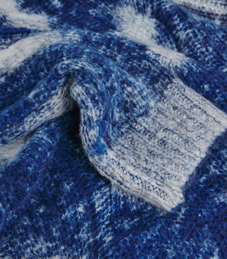 Wool-Blend Crew-Neck Sweater GREY Image 5