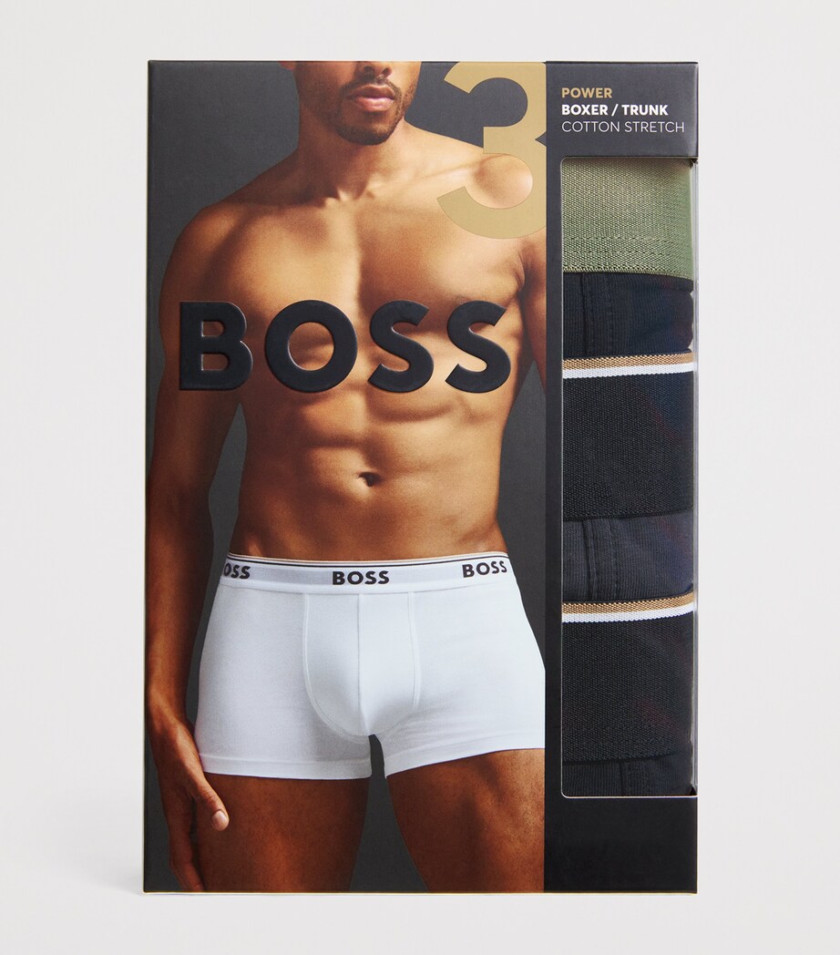 Stretch-Cotton Power Trunks (Pack of 3) 986 OPEN MISC Image 4
