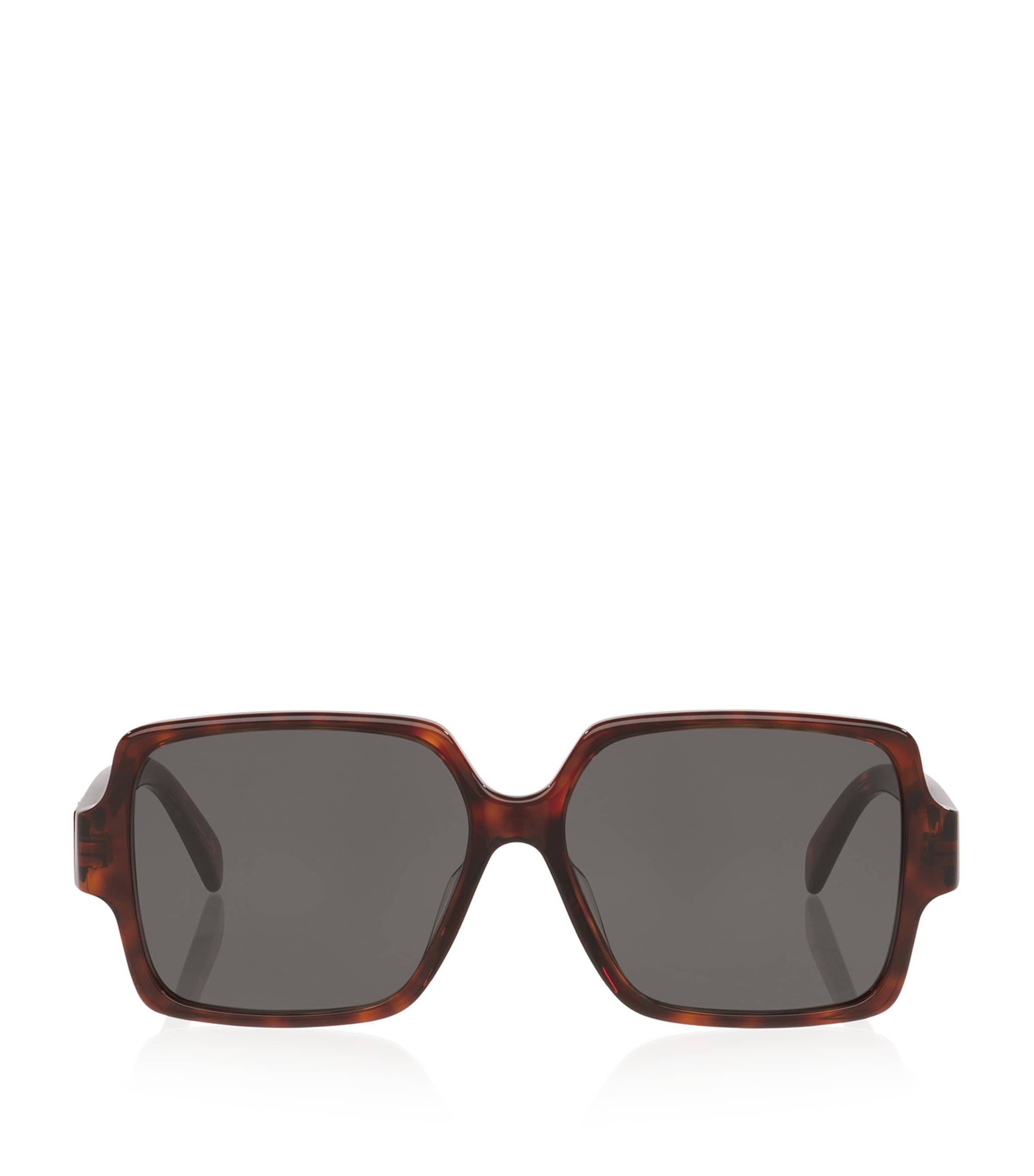 Celine Tortoiseshell Triomphe CL40316U Square Sunglasses Image 1
