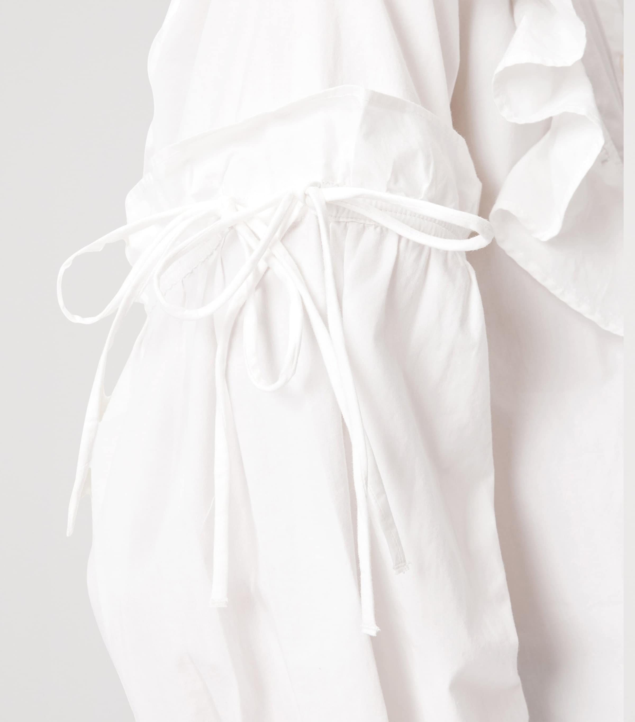 Cotton Poplin Lulu Shirt OPTIC WHITE Image 6