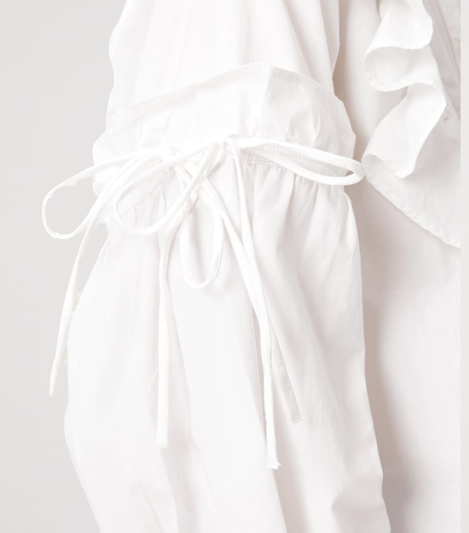 Cotton Poplin Lulu Shirt OPTIC WHITE Image 6