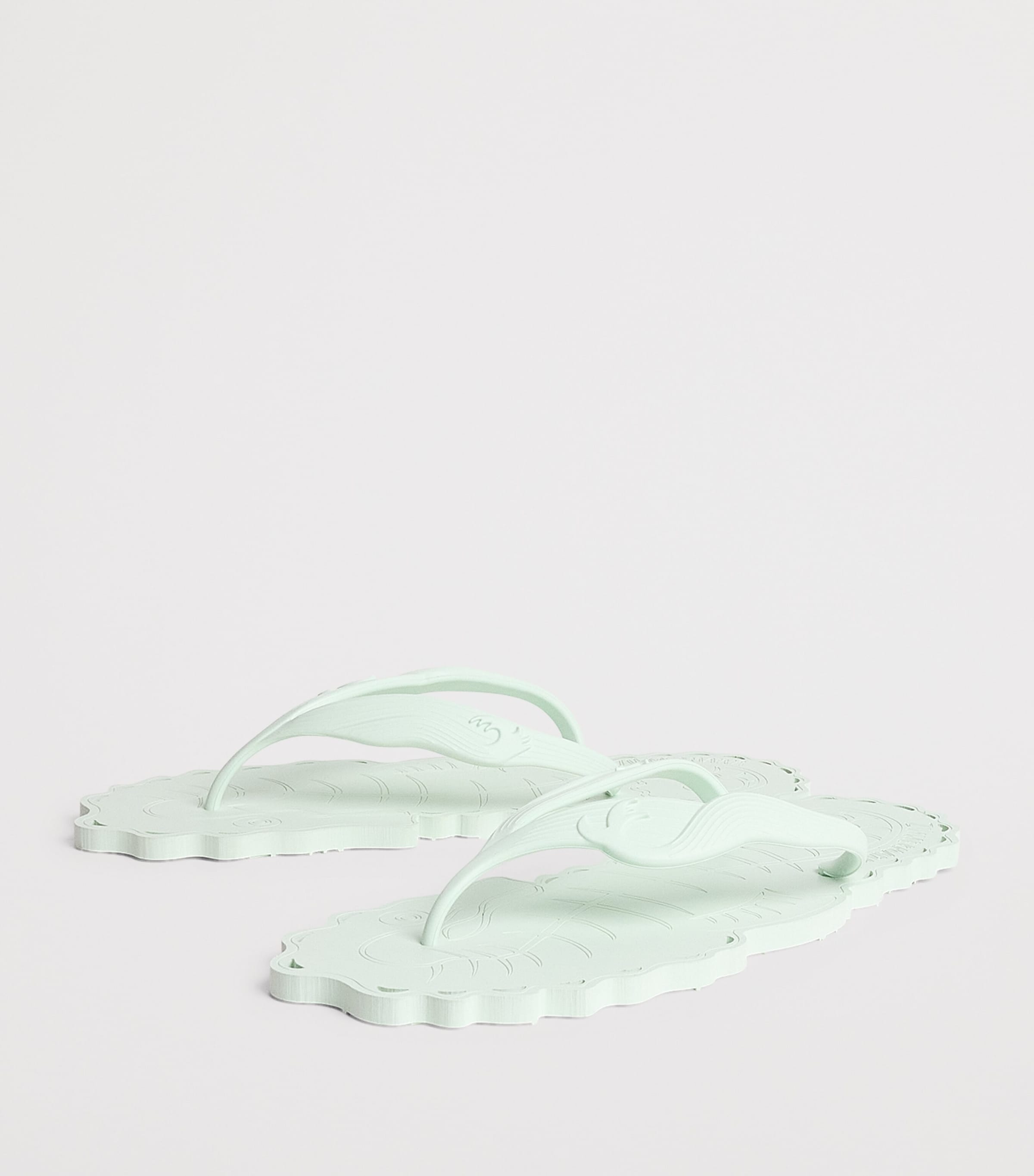 Zimmermann Seafoam Flip Flops Seafoam Image 2