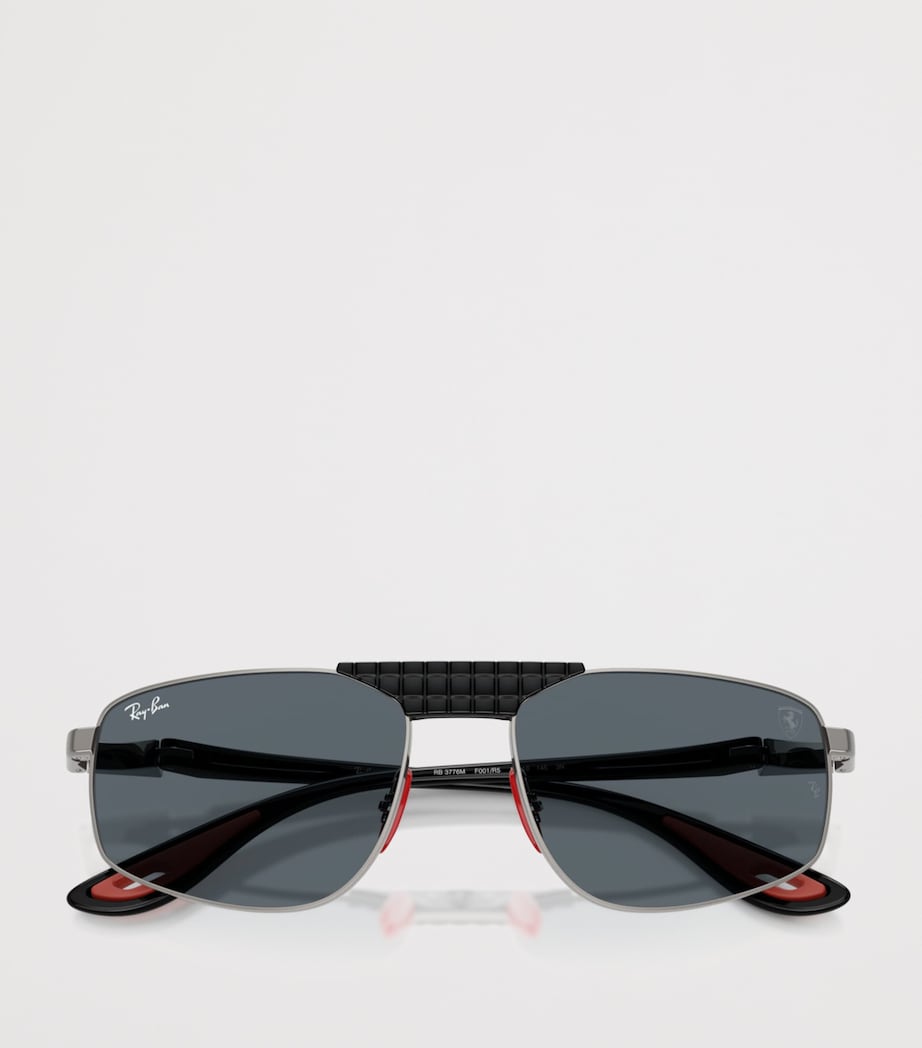 x Scuderia Ferrari RB3776M Irregular Sunglasses F001R5 Image 5
