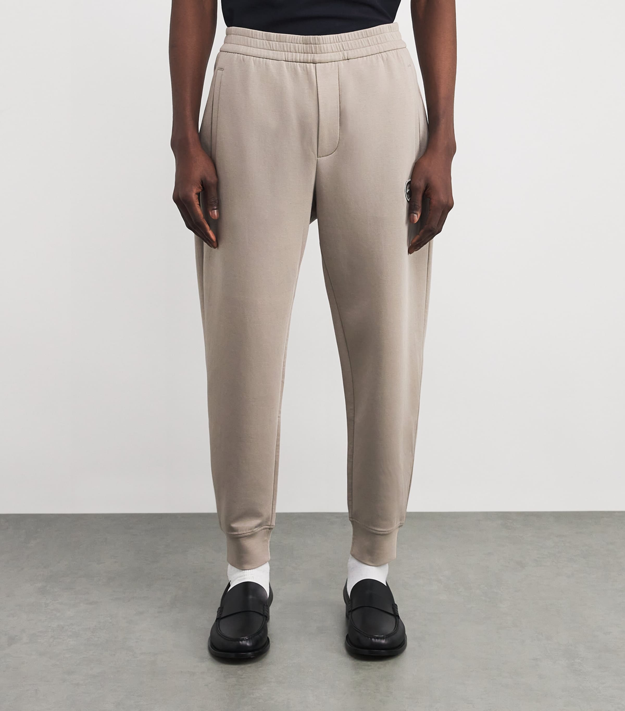 Cotton-Blend Logo Sweatpants 643 Image 3