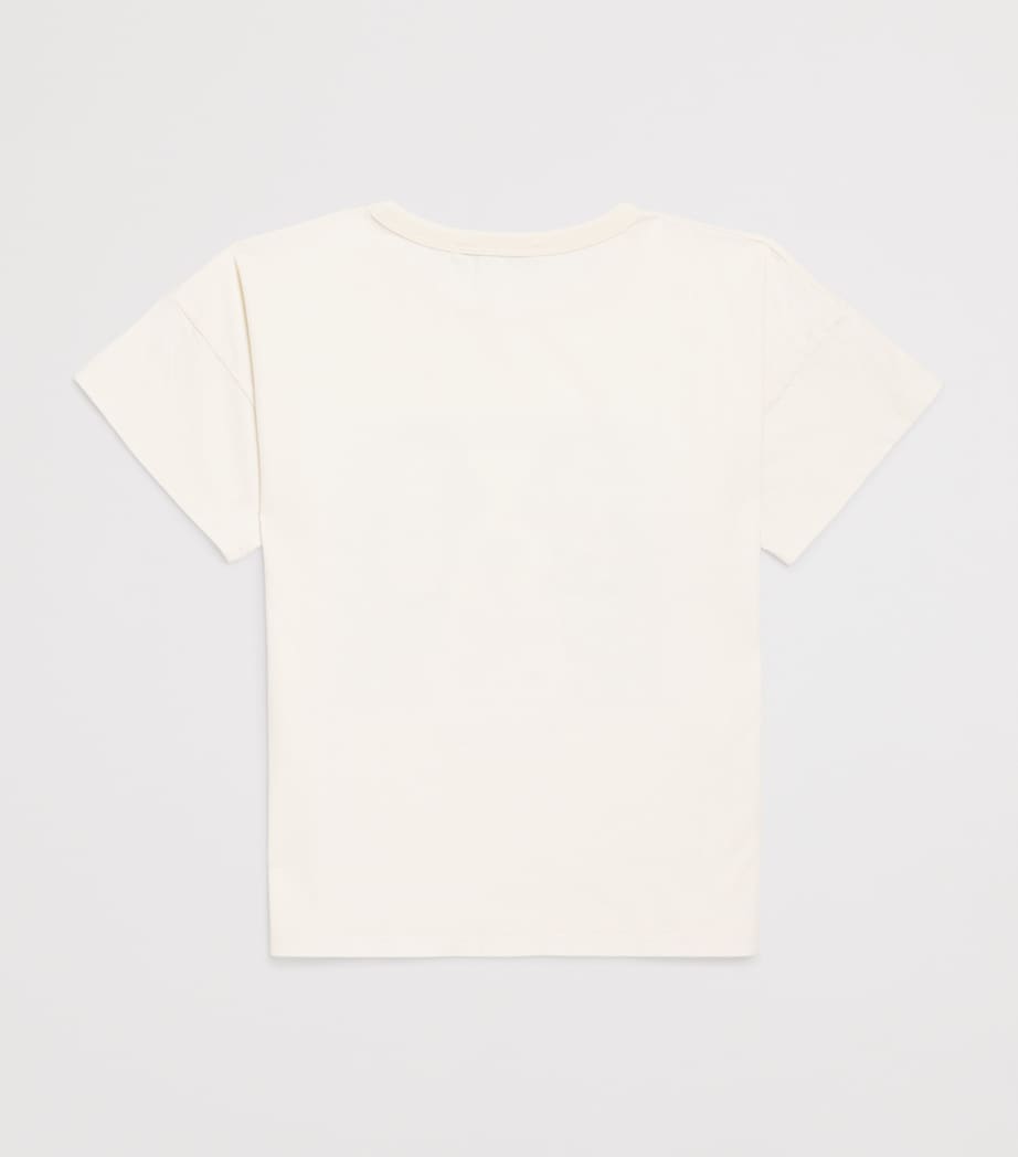 Organic Cotton Van Dog Print T-Shirt (6-7 Years) WHITE Image 2