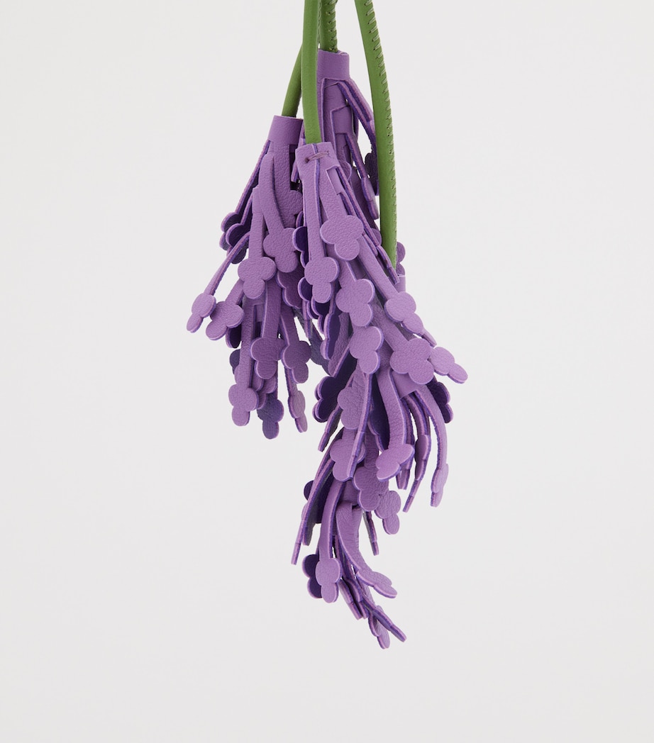 LOEWE x Paula's Ibiza Leather Lavender Charm Lavander Image 2