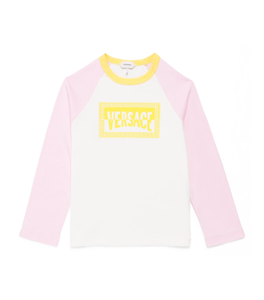 Versace Kids Logo Print T-Shirt (4-14 Years) Image 1