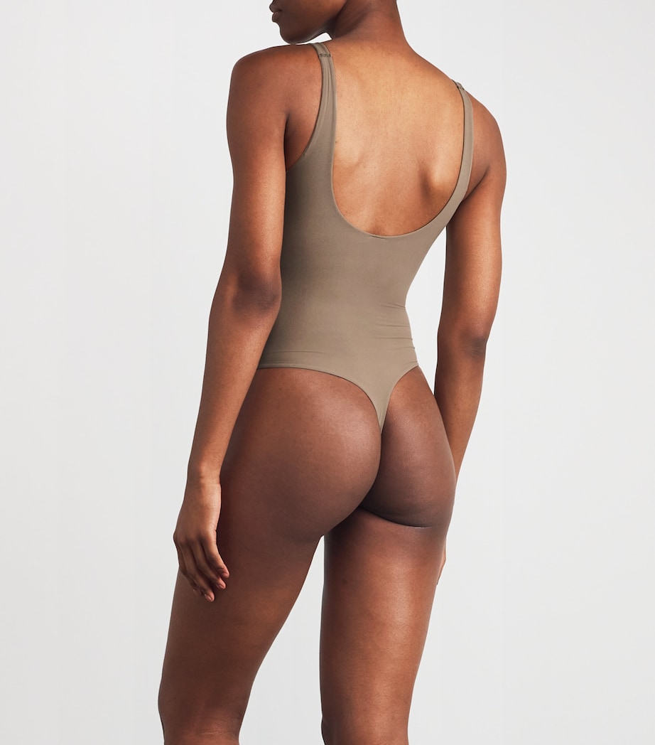 Fits Everybody Square-Neck Bodysuit TRUFFLE Image 3