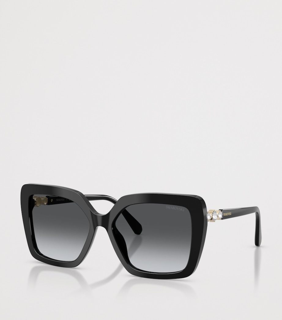 Swarovski SK6049 Butterfly Sunglasses Image 2