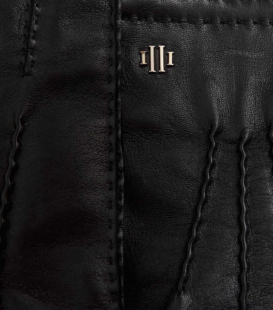 Hamerli Leather Gloves Black Image 2