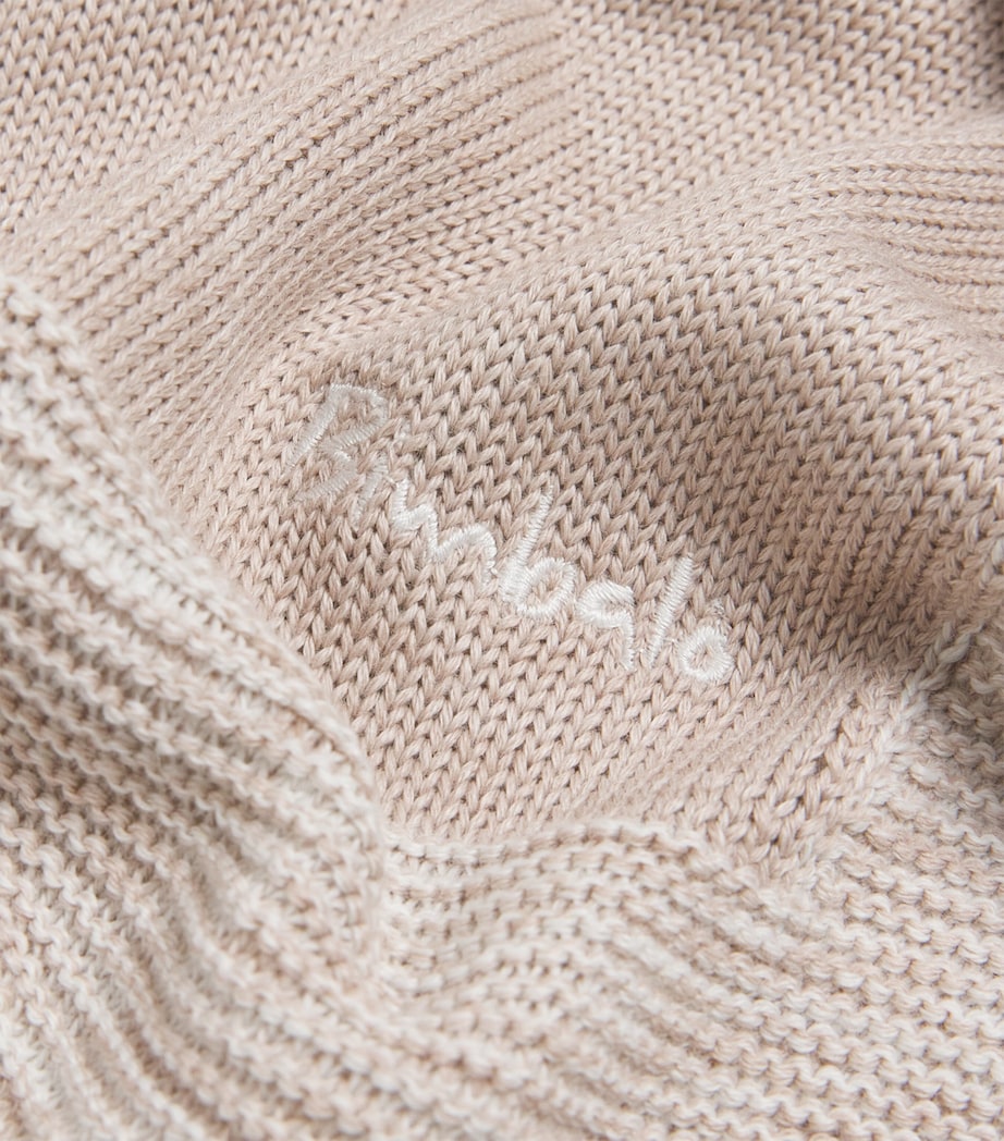 Wool-Blend Blanket (60cm x 90cm) BL/TO Image 2